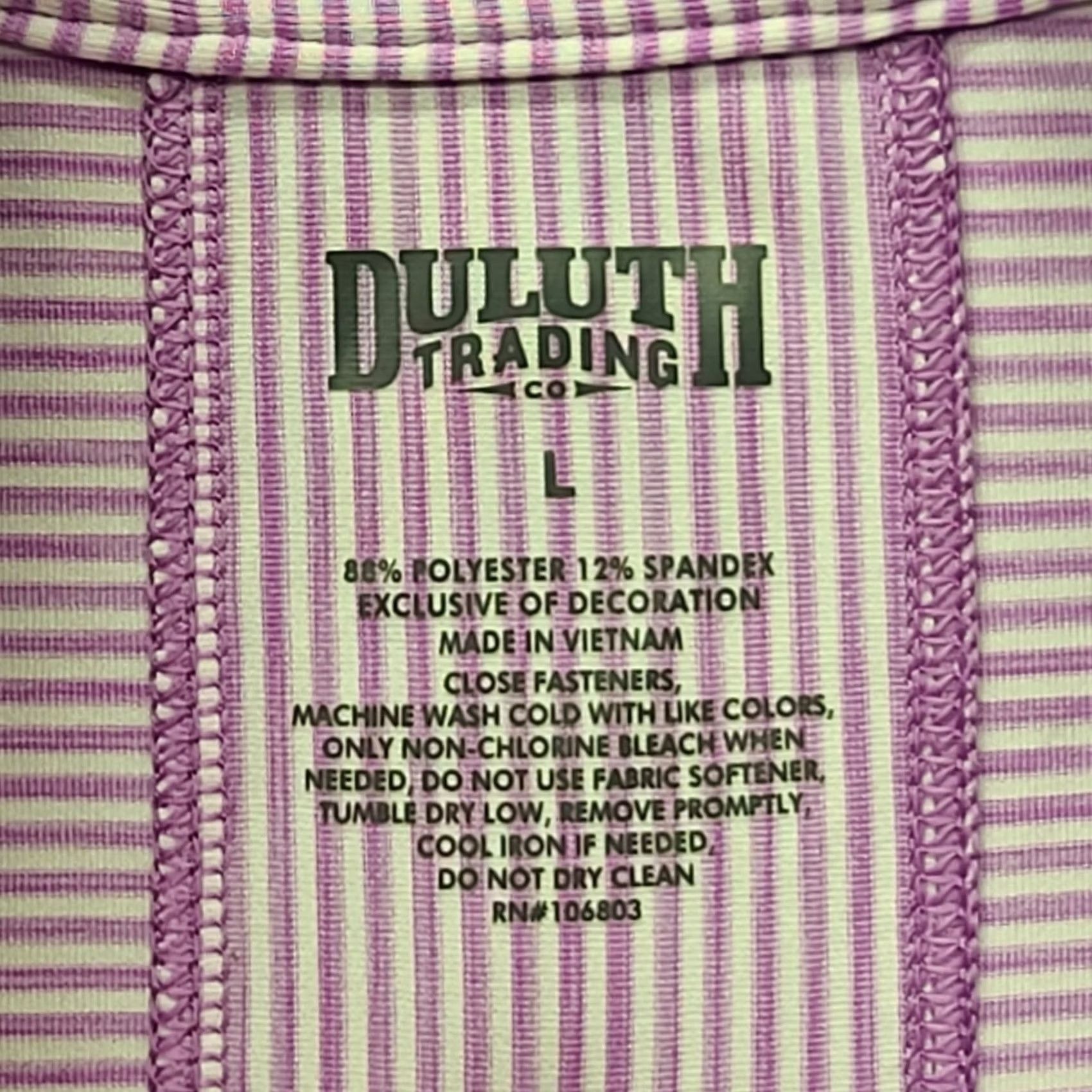Vintage Duluth Armachillo Top Women’s L Regular Fit Cooling Full Zip Lightweight Tunic Purple Long Sleeve Size L / US 10 / IT 46 - 2 Thumbnail