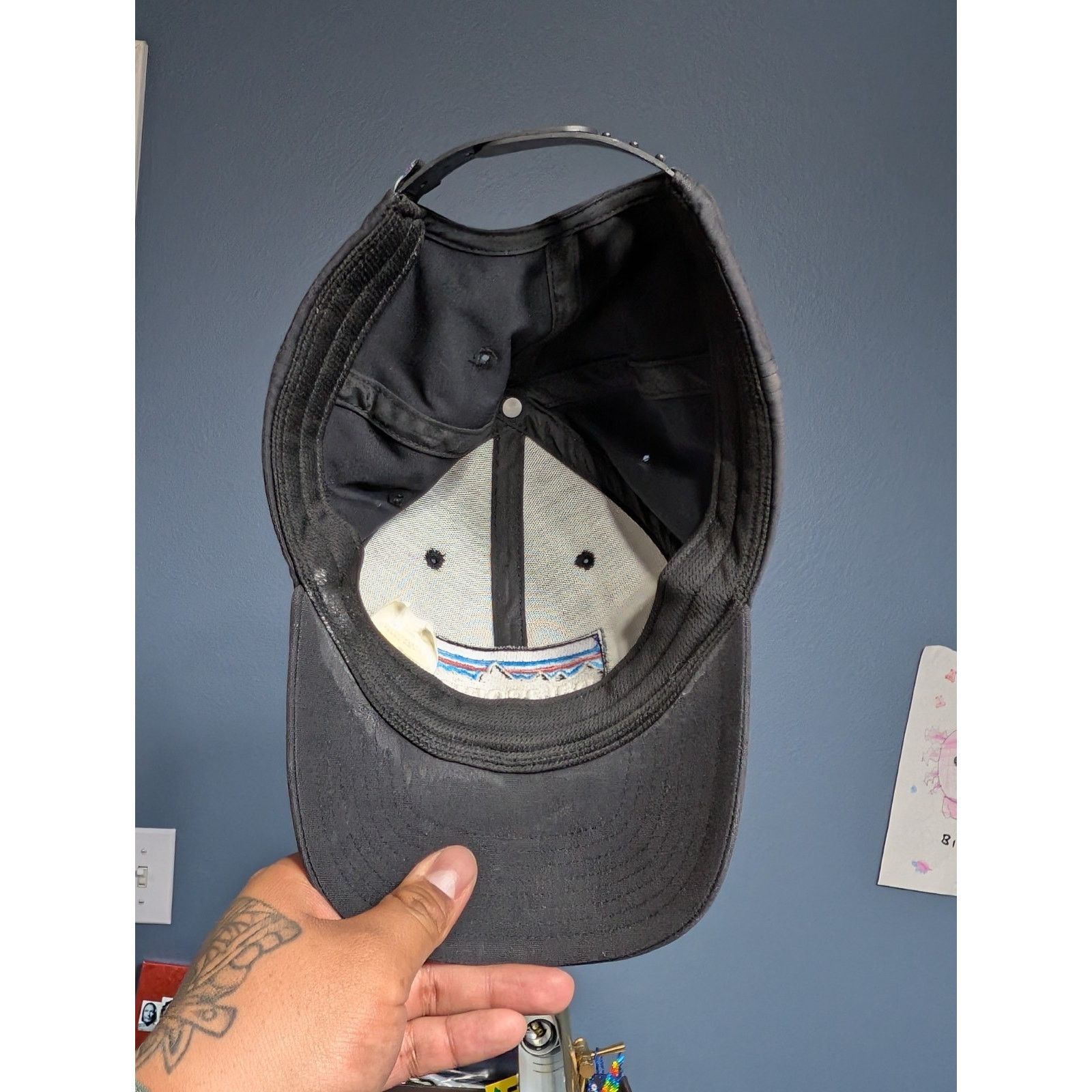 Patagonia Patagonia P-6 Label Trad Cap Hat - Plume - Grey - Hiking Hat Size ONE SIZE - 5 Thumbnail