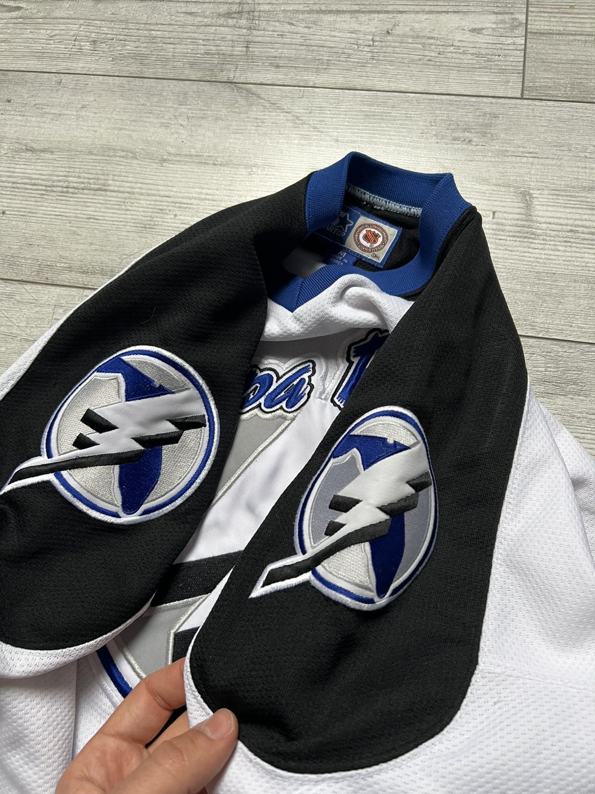 NHL × Starter Tempa Bay Lightning NHL White Jersey Size US M / EU 48-50 / 2 - 6 Thumbnail