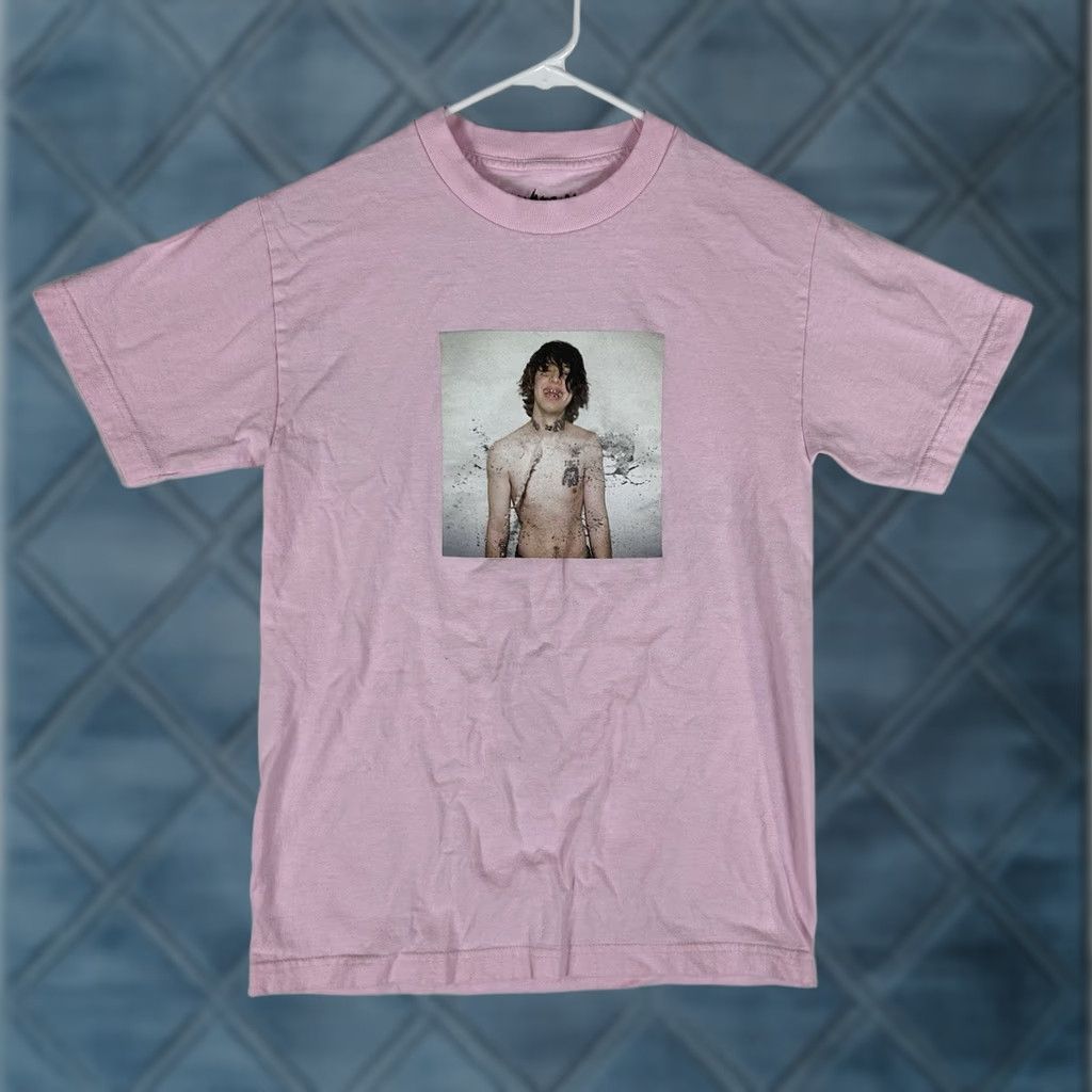 Vintage Lil Xan Total Xanarchy Anarchy Tour Concert T-Shirt Womens Small Pink Casual S/S Size S / US 4 / IT 40 - 1 Thumbnail