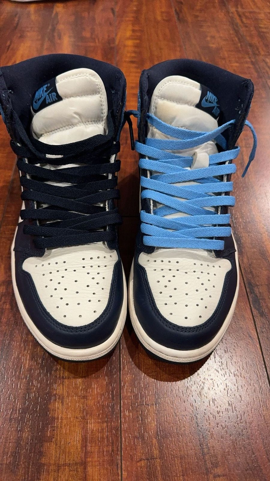 Jordan Brand × Nike Jordan 1 Retro High OG Obsidian Size US 8.5 / EU 41-42 - 5 Thumbnail