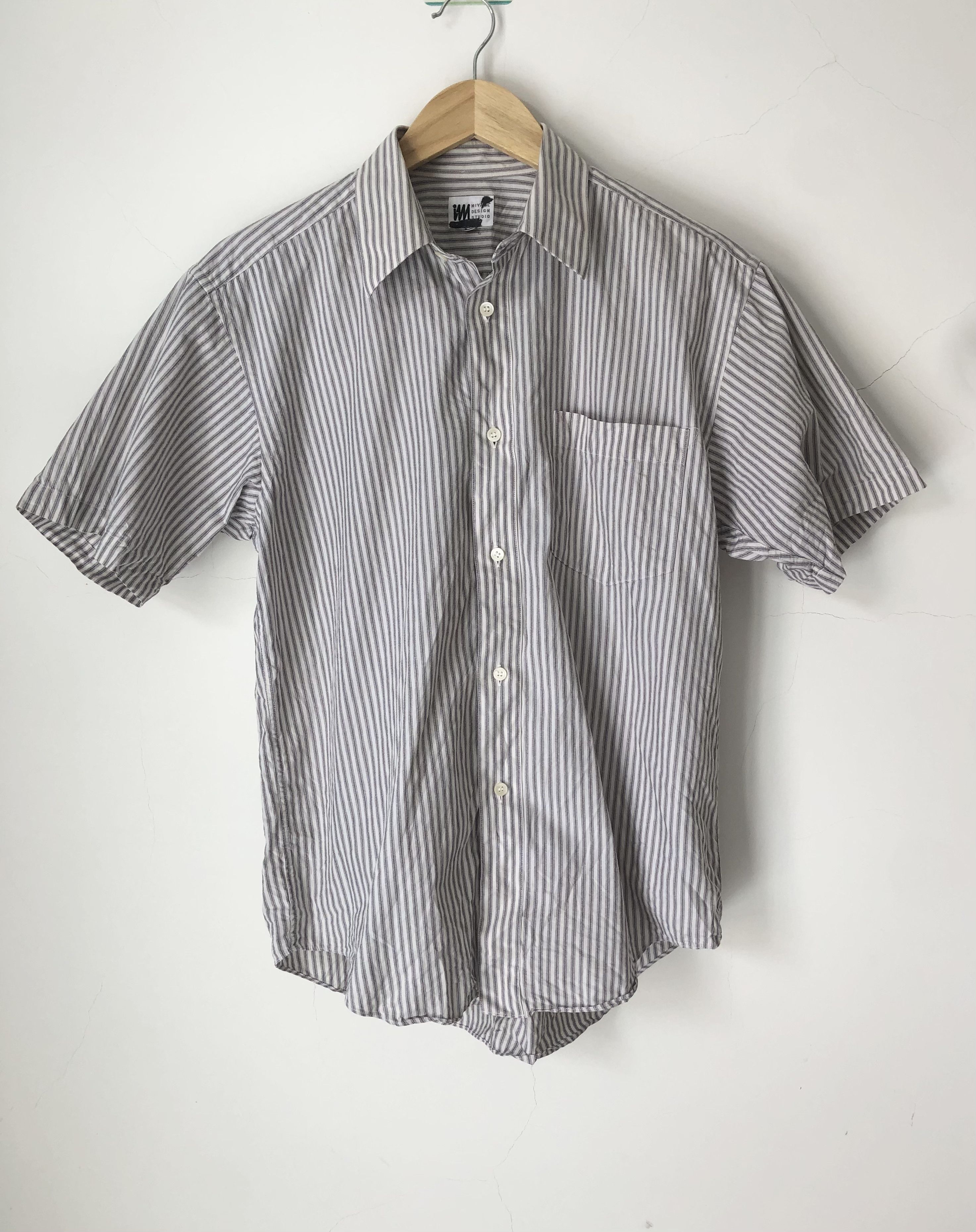 Issey Miyake stripes shirt Size US M / EU 48-50 / 2 - 1 Thumbnail