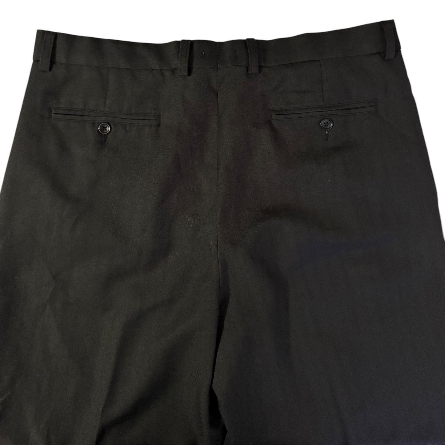 Other Michael Brandon Black Dress Pants Straight Leg 38x32 Size US 38 / EU 54 - 5 Thumbnail