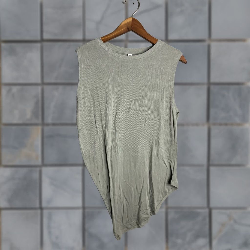 Athleta Athleta Cloudlight Stratus Top Womens L Gray Long Shirt Dress Pullover Yoga Activewear Size L / US 10 / IT 46 - 1 Thumbnail