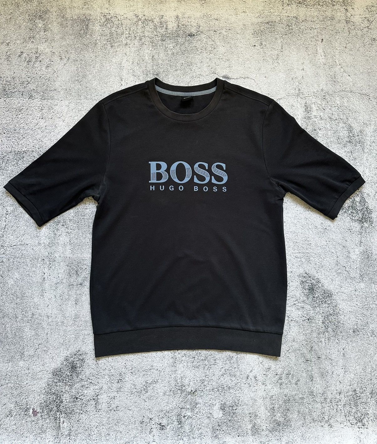 Hugo Boss Vintage Hugo Boss Tracksuit Sweatshirt Big Logo Centre Size US XL / EU 56 / 4 - 1 Thumbnail