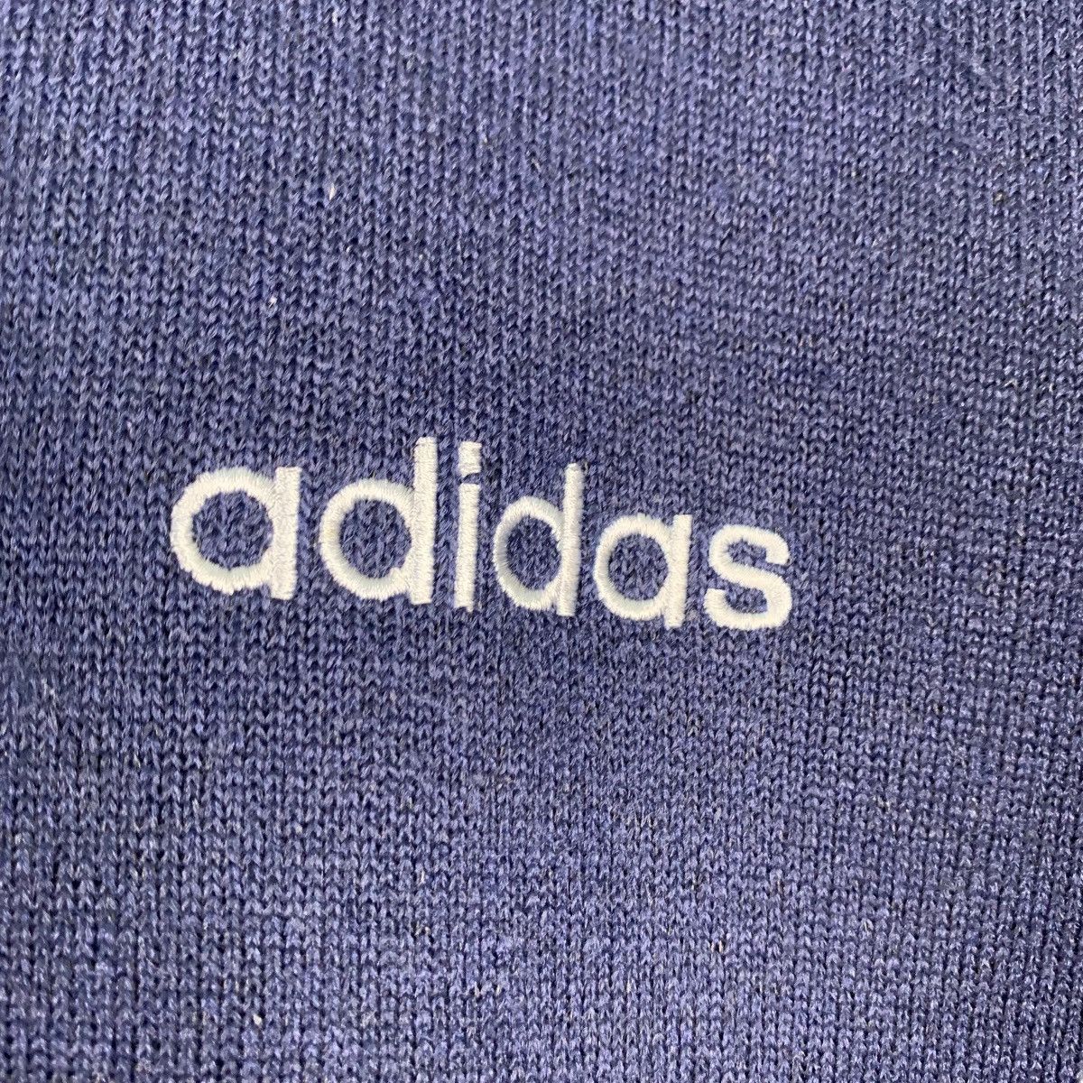 Adidas 90's ADIDAS Embroidery Logo Deep Pile Fleece Vest #1156-C53 Size US L / EU 52-54 / 3 - 14 Thumbnail