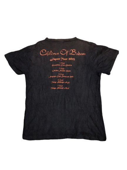 Band Tees Children Of Bodom 2013 Japan Tour Tee Size US L / EU 52-54 / 3 - 2 Thumbnail