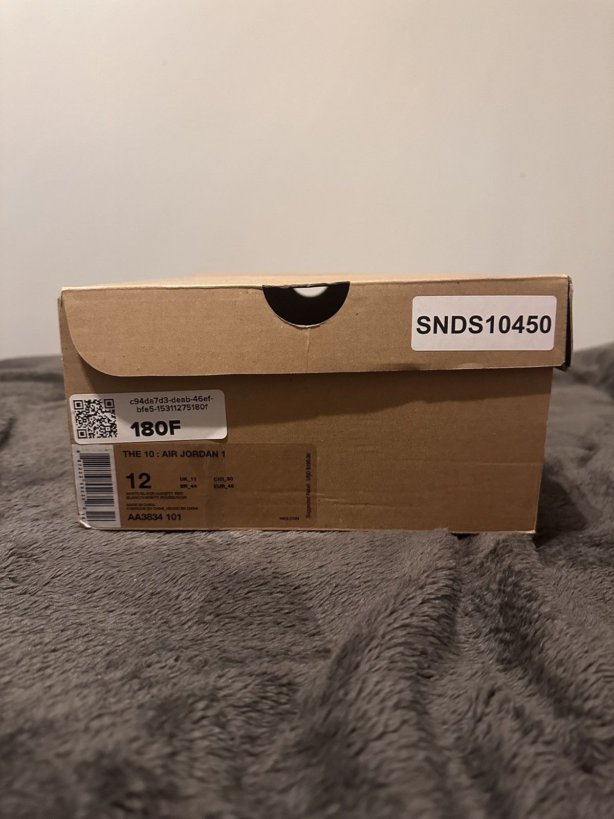 Jordan Brand Nike Off-White Chicago Size US 12 / EU 45 - 7 Thumbnail