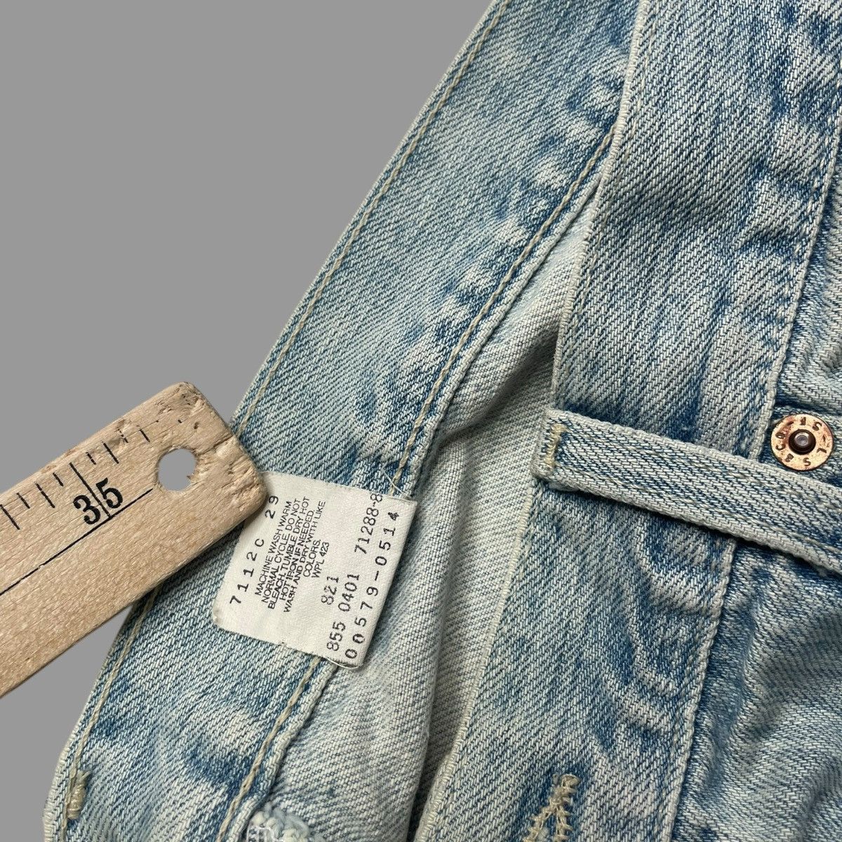 Levi's × Vintage Vintage 2001 Levi’s 576 baggy denim jeans Size US 36 / EU 52 - 5 Thumbnail