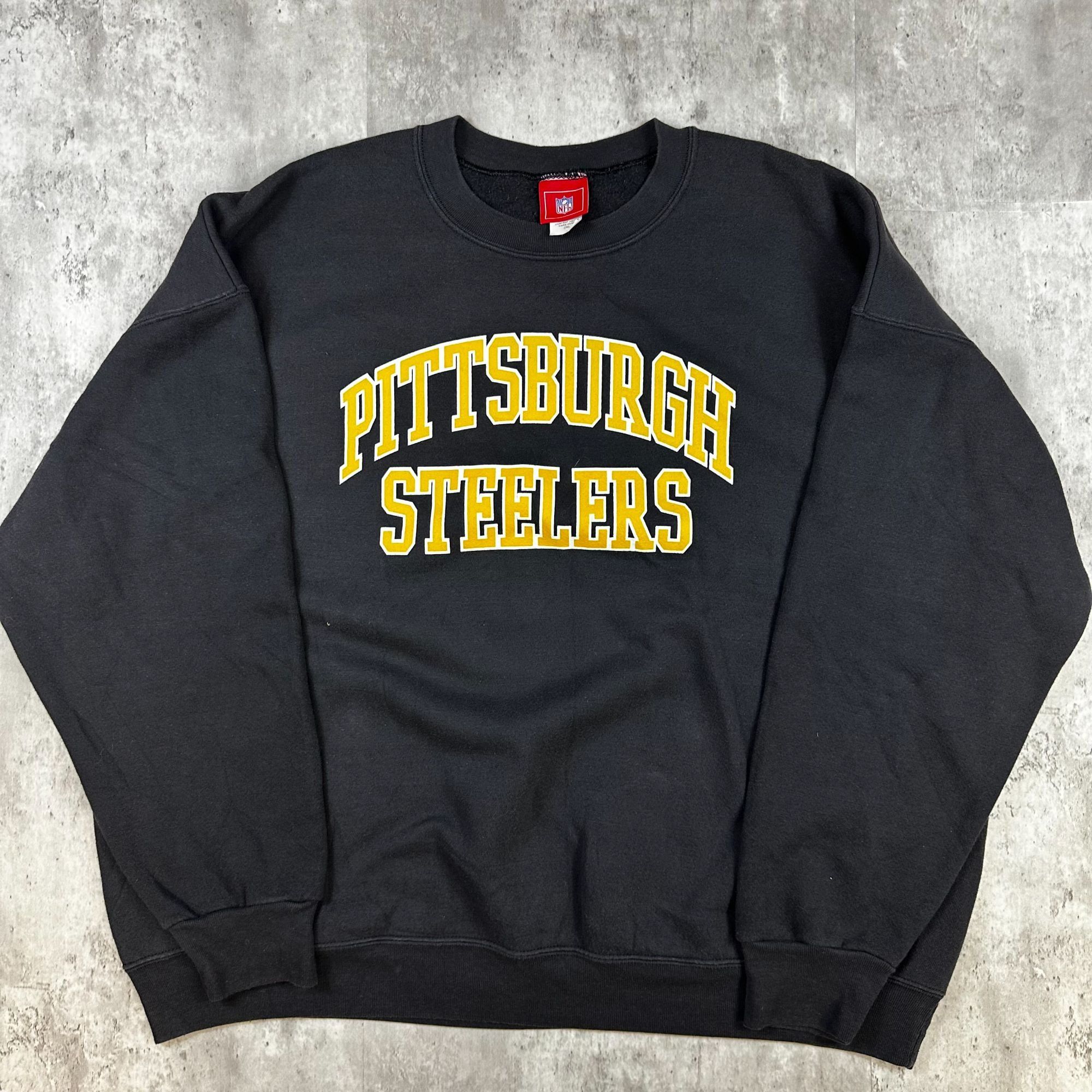 NFL Pittsburgh Steelers NFL Sweatshirt Crewneck Black 2XL Fleece Size US XXL / EU 58 / 5 - 1 Thumbnail