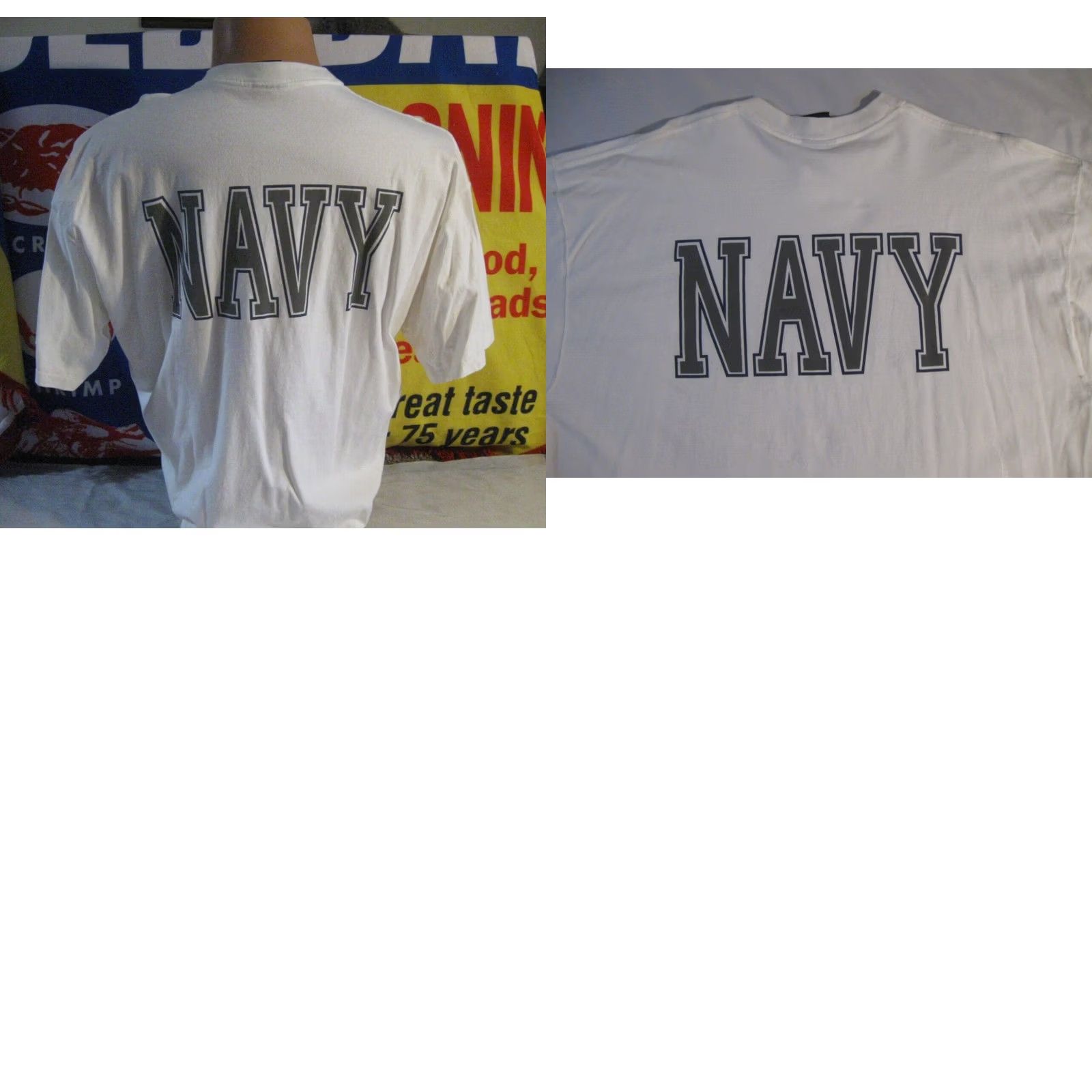 Soffe Soffe's Choice United States Navy T Shirt Men XL Blue Vintage USA Navy 90s Graphic Print Short Sleeve Size US XL / EU 56 / 4 - 8 Thumbnail