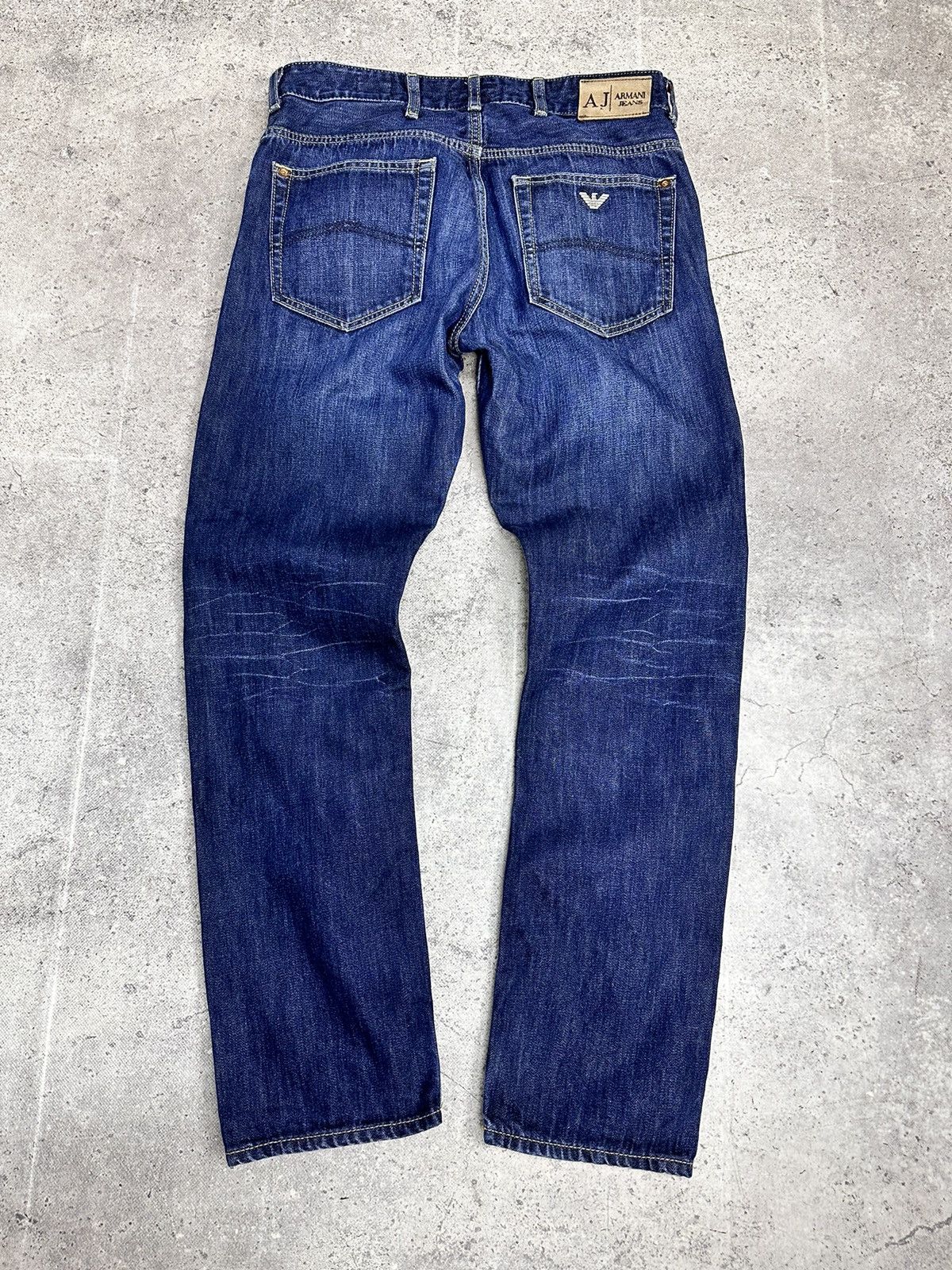 Armani Armani denim pants Y2K Dolce Gabbana style Rare Cargo japan Size US 29 - 11 Thumbnail