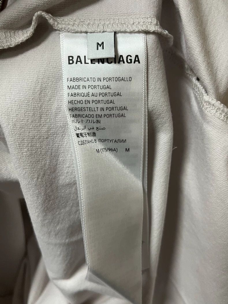 Balenciaga Balenciaga White CD short sleeve Size US M / EU 48-50 / 2 - 5 Thumbnail