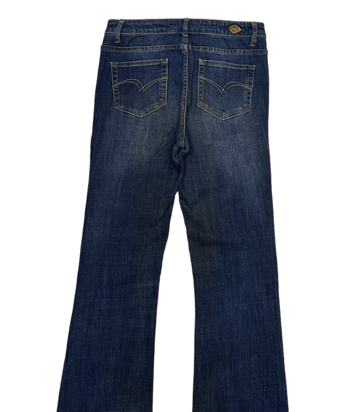 If Six Was Nine Vintage 90s Lee Cooper Super Flare Denim Jeans Size 28" / US 6 / IT 42 - 8 Thumbnail