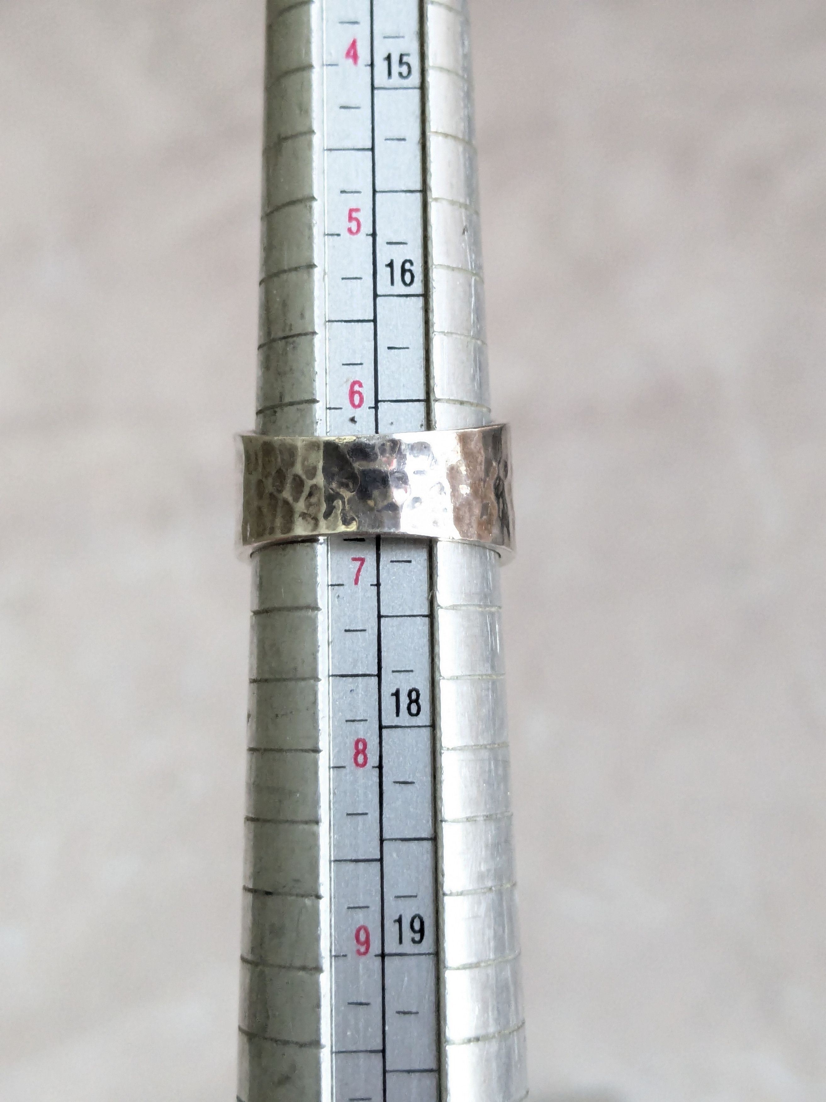 Sterling Silver Silpada Sterling Silver Ring Pearl 6.5 Hammered Size ONE SIZE - 13 Thumbnail