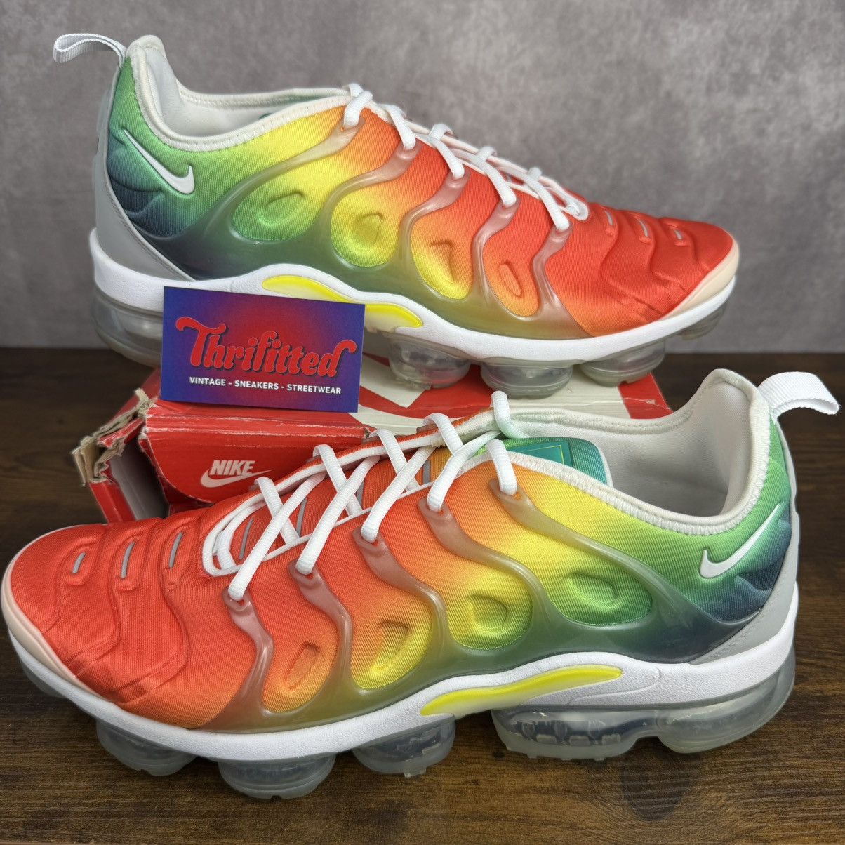 Nike NEW Nike Air VaporMax Plus Rainbow Tie-Dye Air 924453-103 OG Size US 13 / EU 46 - 1 Thumbnail