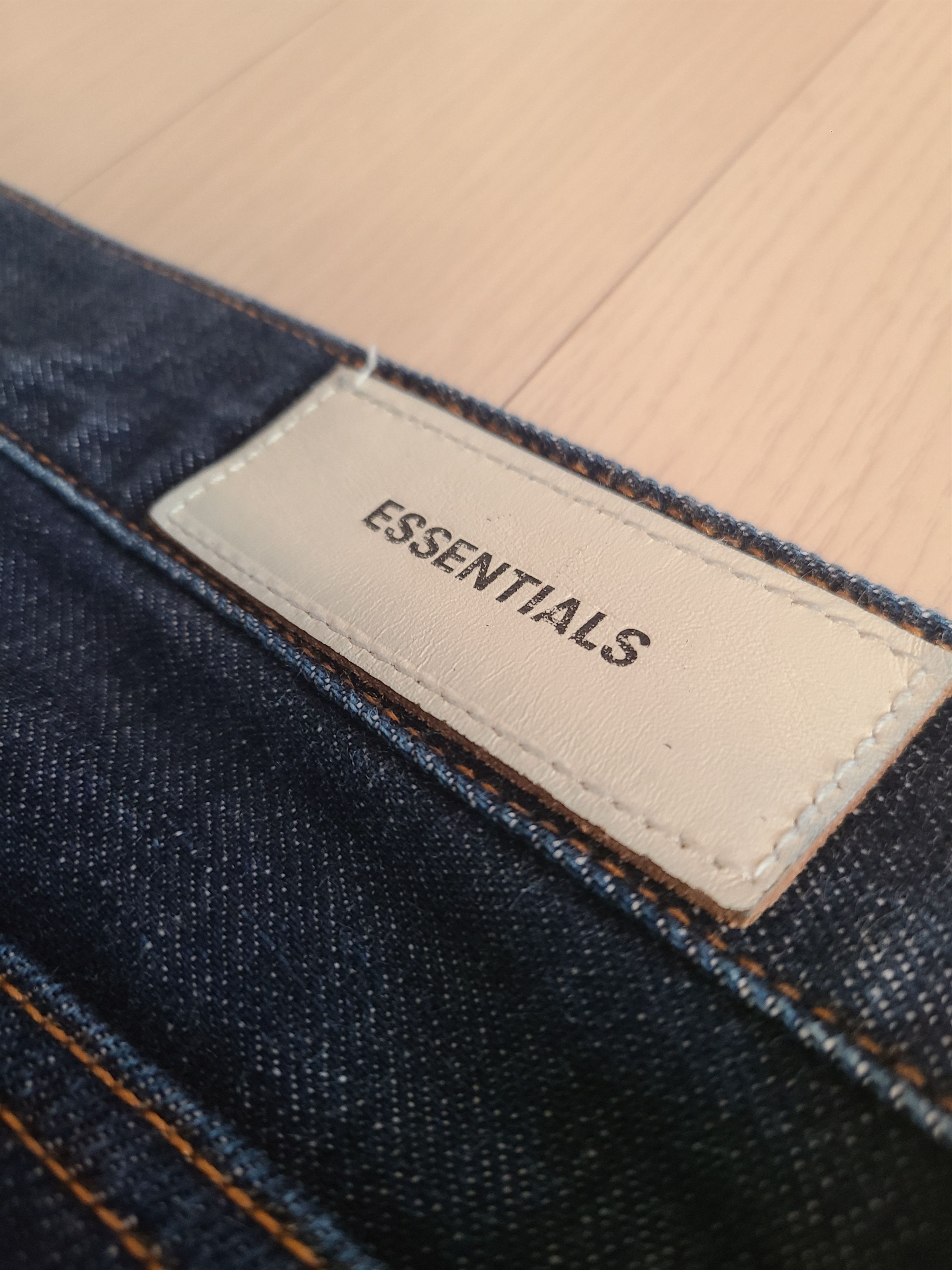 Fear of God Essentials Zip Denim Size US 32 / EU 48 - 5 Thumbnail
