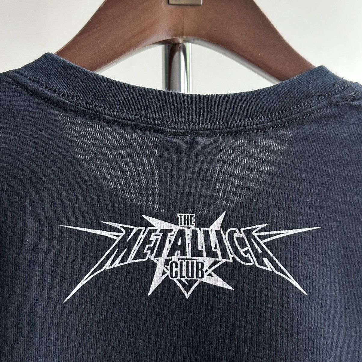 Band Tees × Metallica × Vintage VINTAGE Y2K THE METALLICA CLUB SKULL BAND TEE Size US M / EU 48-50 / 2 - 7 Thumbnail