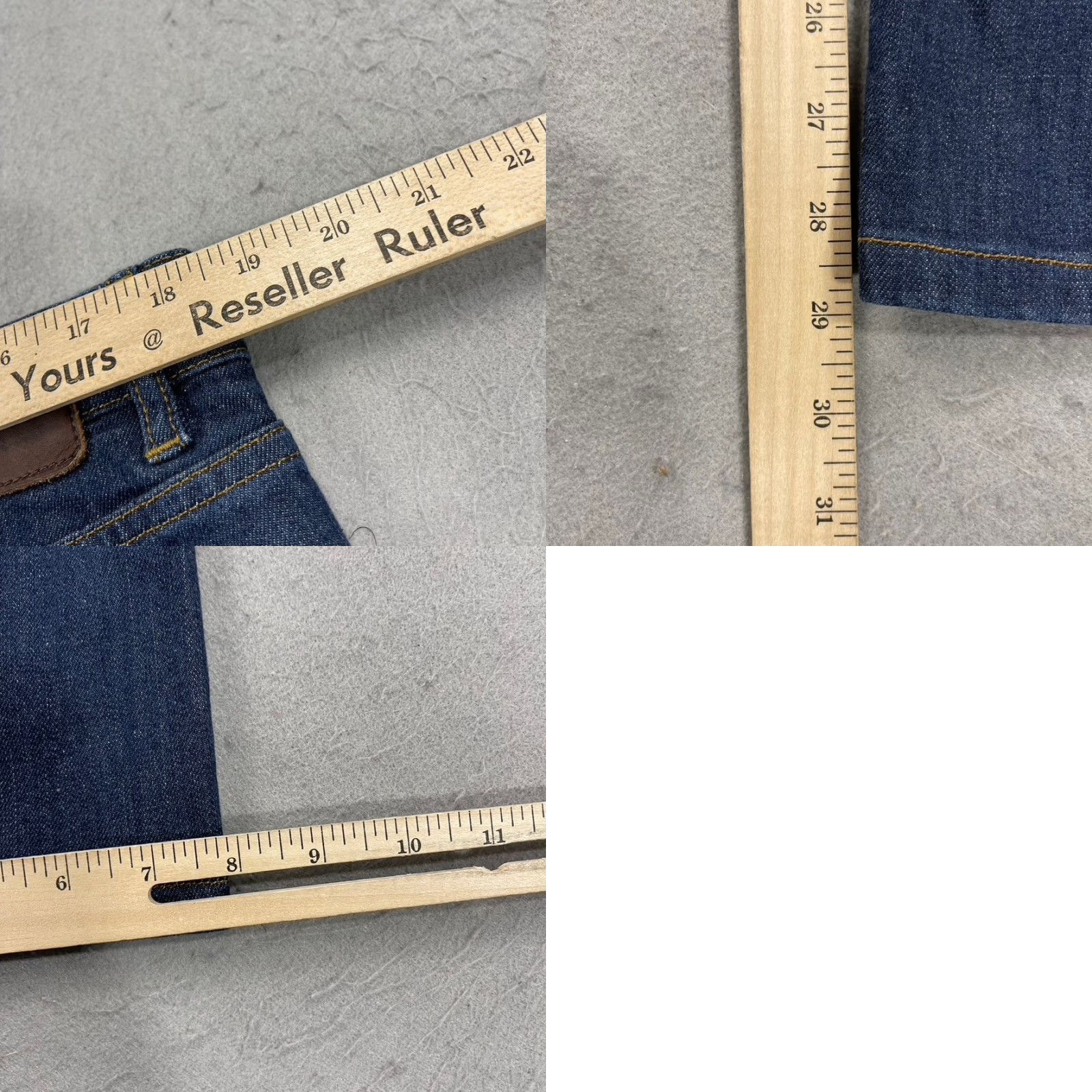 Peter Millar Peter Millar Jeans Mens 38x29 Blue Indigo Pilot Mill Denim Cotton Blend Stretch Size US 38 / EU 54 - 8 Thumbnail