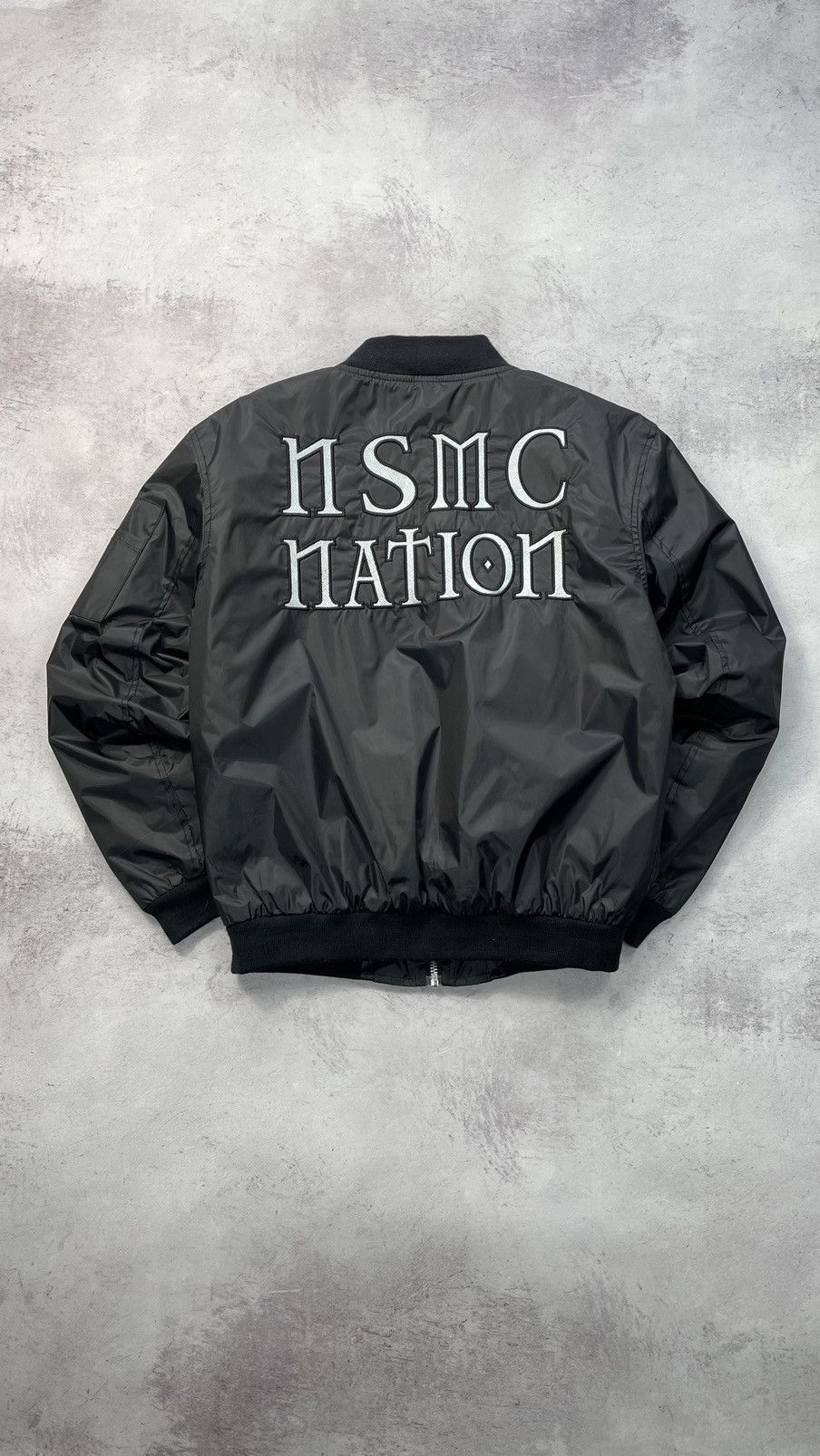 VINTAGE CROPPED BOMBER JACKET