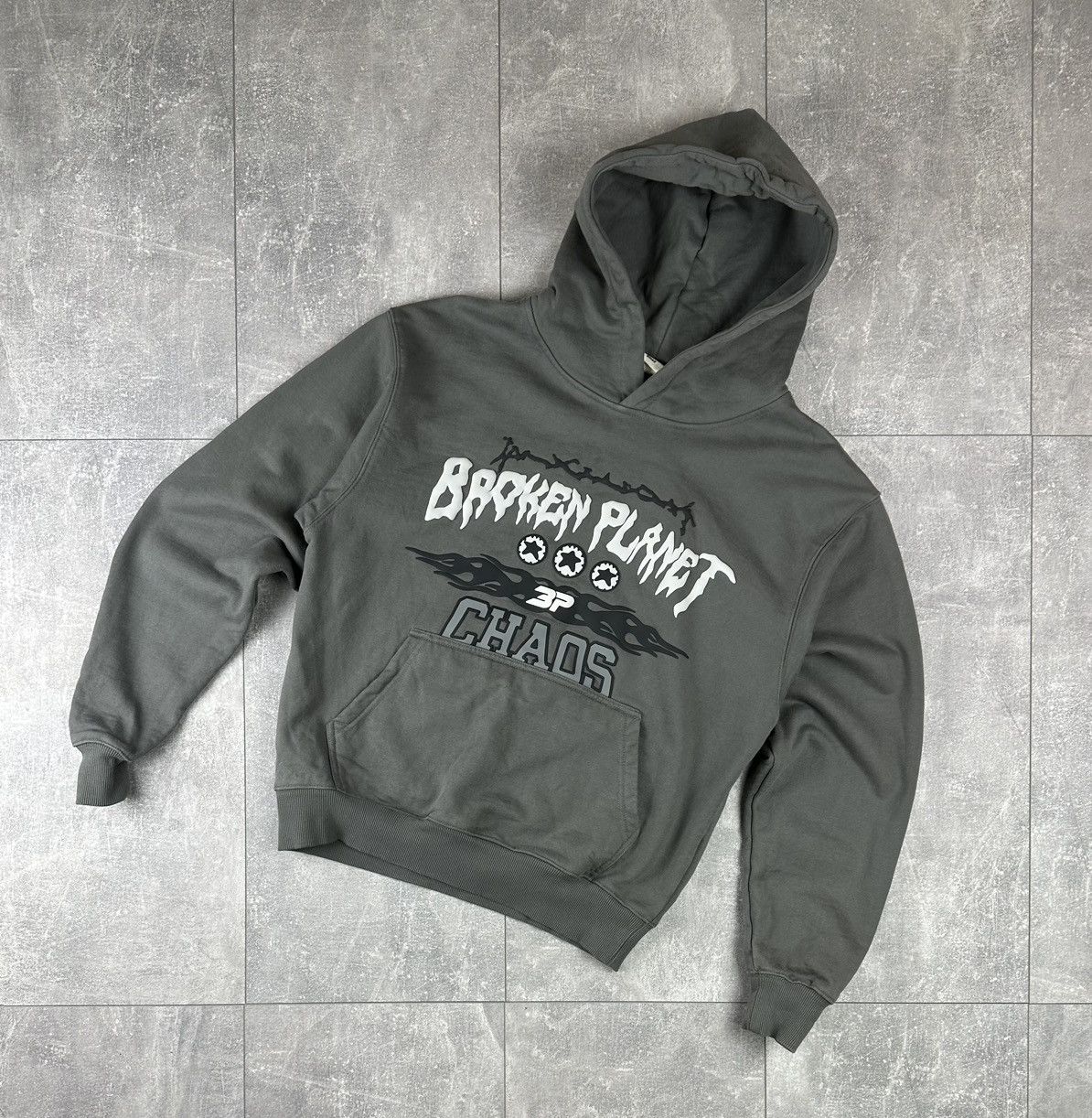 Broken Planet Broken Planet Chaos Gunmetal Grey Hoodie Size US S / EU 44-46 / 1 - 1 Thumbnail