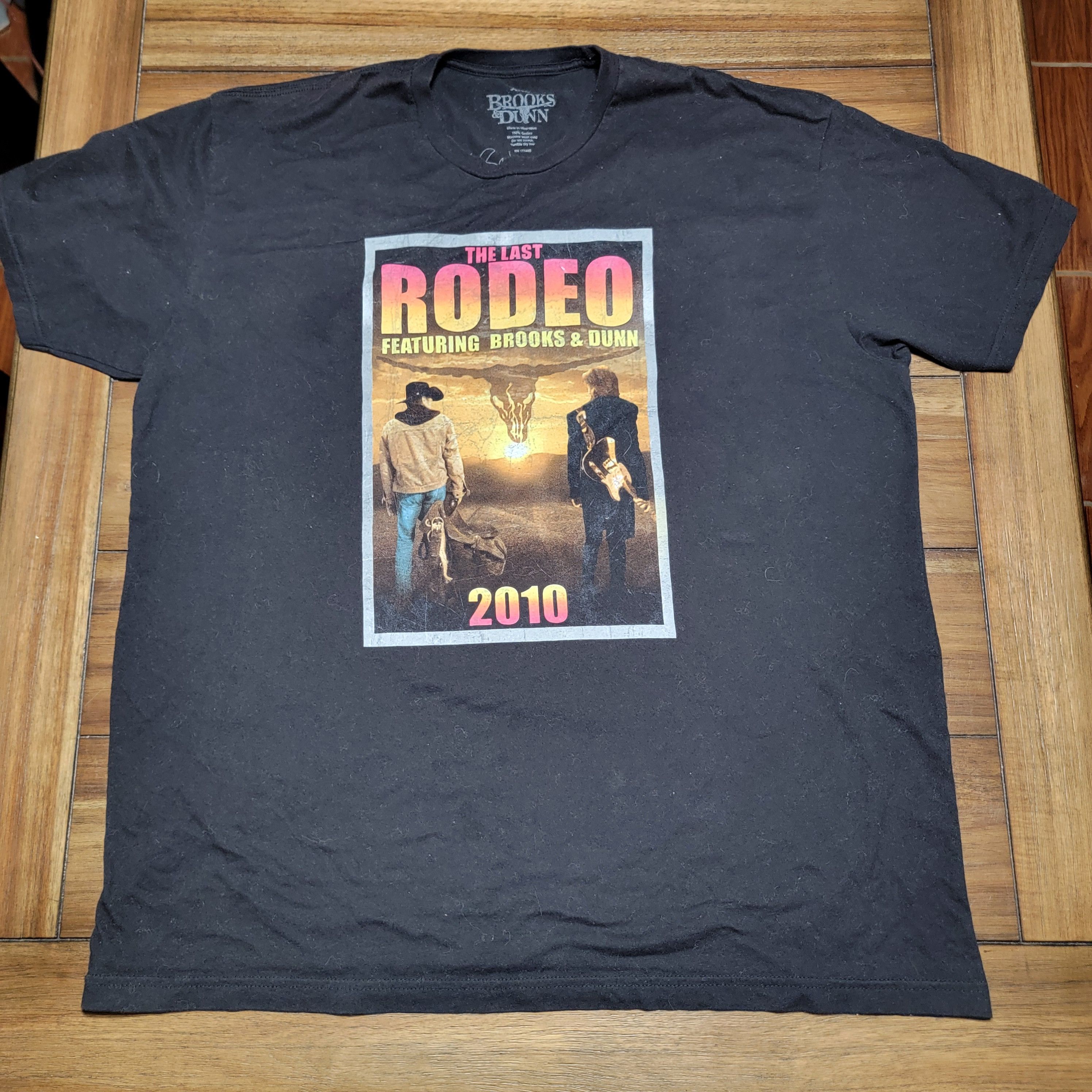 Other Brooks & Dunn SS Unisex Tee "The Last Rodeo Tour 2010" - XXL Size US XXL / EU 58 / 5 - 1 Thumbnail