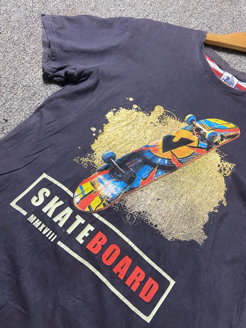 Japanese Brand Chester Denim Skateboard Printed Tshirt (185) Size US XXS / EU 40 - 4 Thumbnail