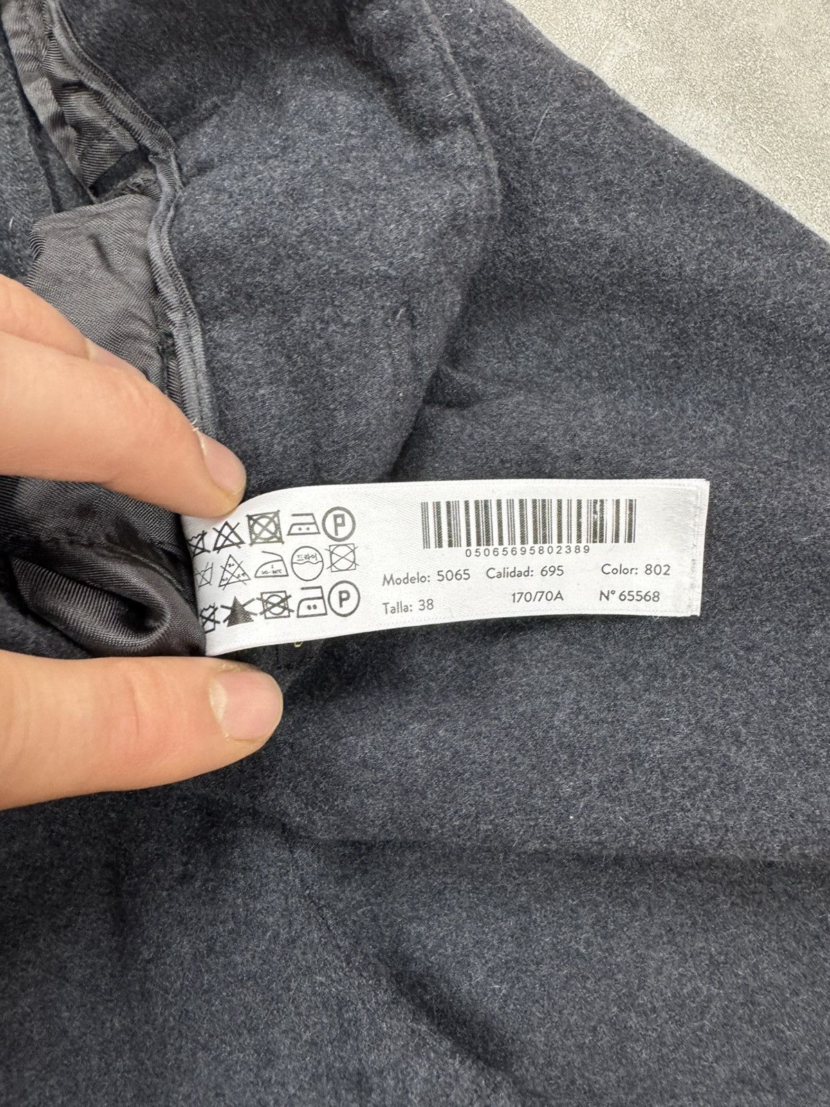 Massimo Dutti Massimo Dutti wool grey pleated trousers pants old money Size 25" / US 0 / IT 36 - 6 Thumbnail