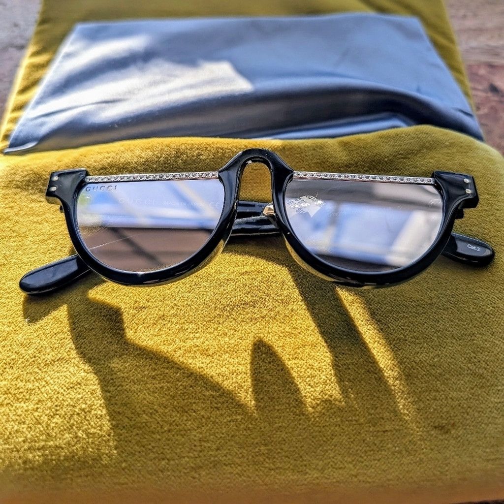 Gucci Gucci Runaway Novelty Mirror Sunglasses, NWT, UNISEX Size ONE SIZE - 1 Thumbnail