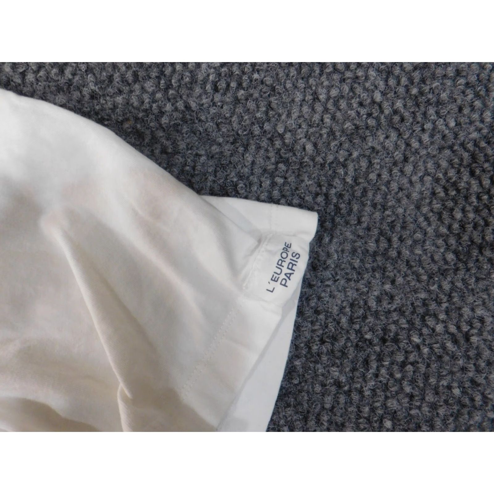 Zara Zara Shirt Mens Small White Paris Retro Classic Crew Neck Cotton Knit T-Shirt Short Sleeve City Stretch Size US S / EU 44-46 / 1 - 5 Thumbnail