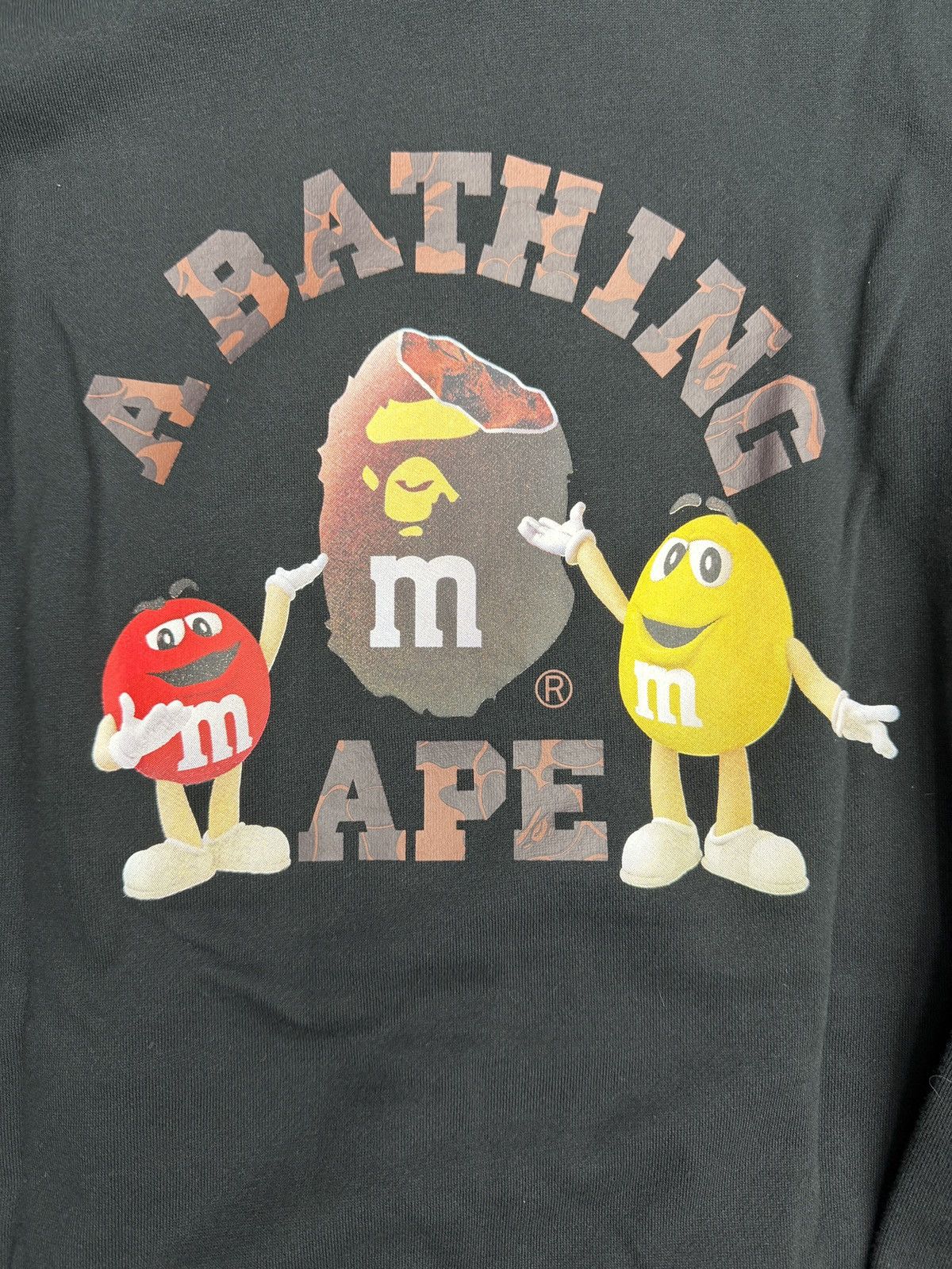 Bape Bape x M&Ms College Pullover Hoodie Size US M / EU 48-50 / 2 - 5 Thumbnail