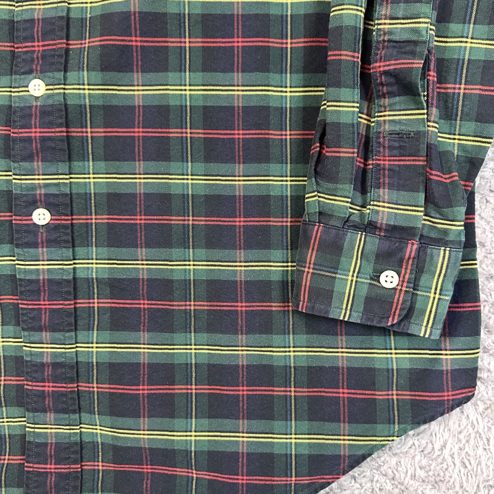 Polo Ralph Lauren VINTAGE Polo Ralph Lauren Long Sleeve Button Oxford Crown Polo Crest Mens Medium Size US M / EU 48-50 / 2 - 3 Thumbnail