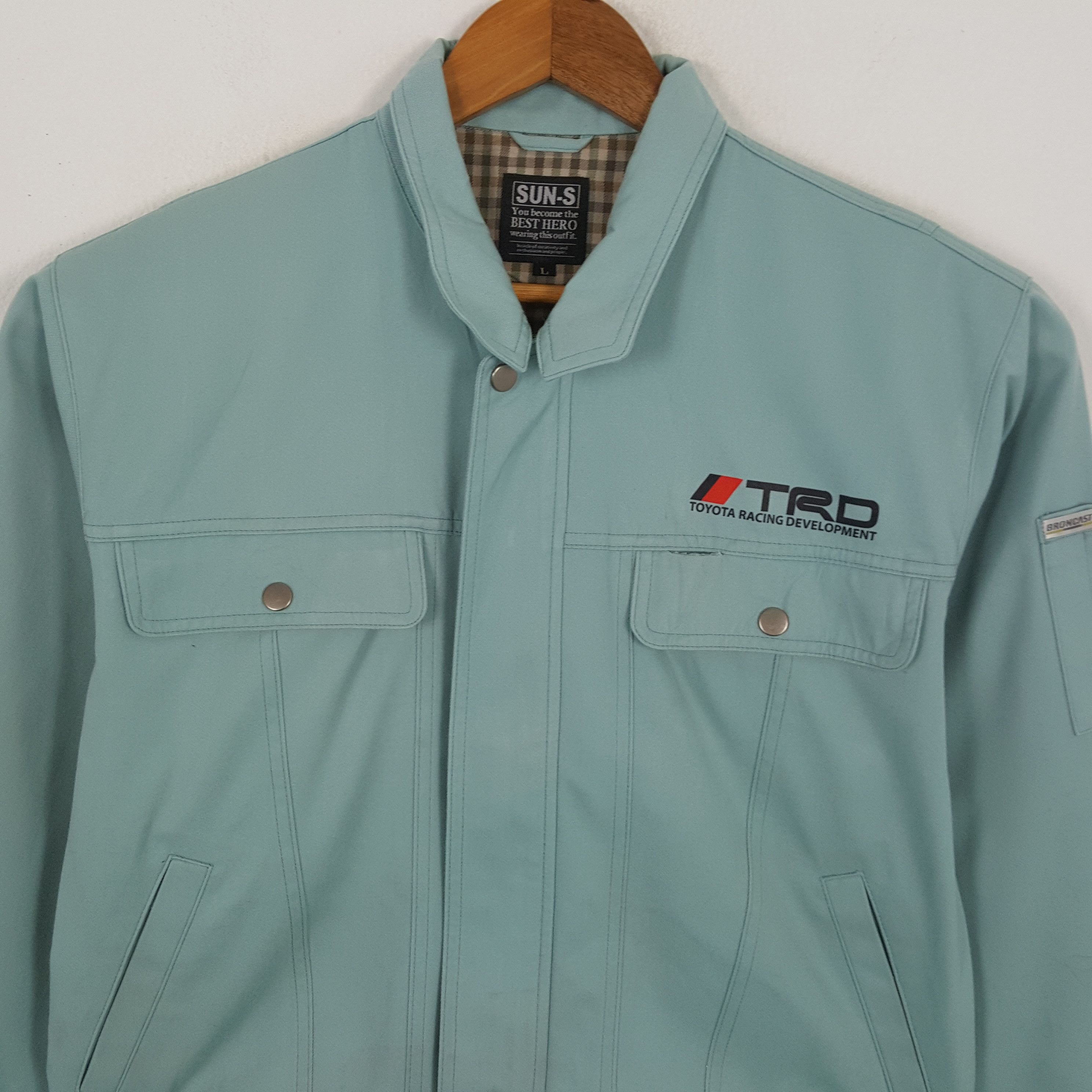 Japanese Brand × Vintage Vintage TRD TOYOTA RACING Japanese Custom Jacket Size US M / EU 48-50 / 2 - 4 Thumbnail