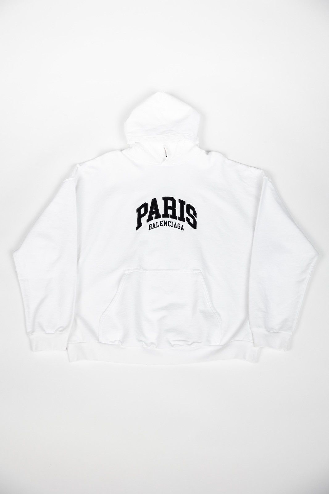 Balenciaga Balenciaga Paris Hoodie Size US S / EU 44-46 / 1 - 1 Thumbnail