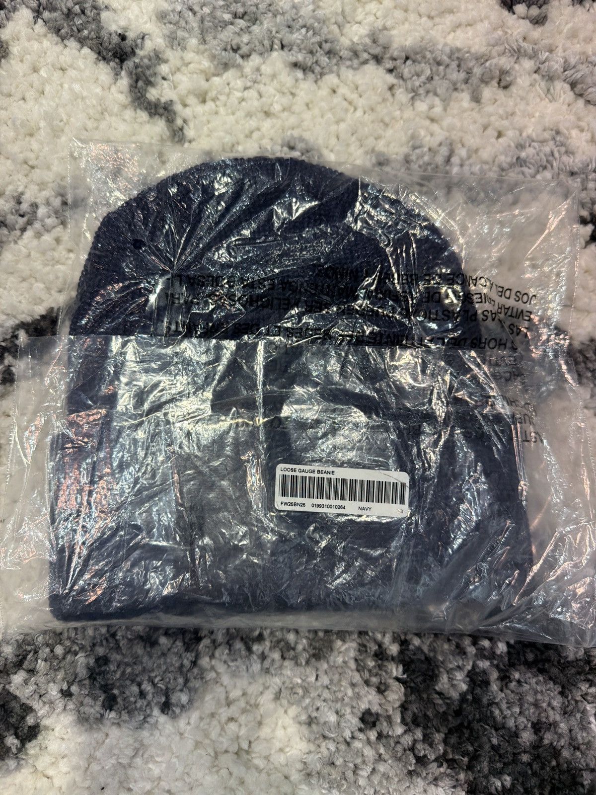 Supreme Supreme Beanie Brand navy New Quick Shipping Size ONE SIZE - 2 Thumbnail