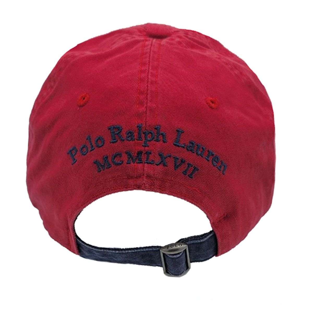 Polo Ralph Lauren NEW VINTAGE Polo Ralph Lauren Baseball Hat! Red Big Pony Size ONE SIZE - 3 Thumbnail