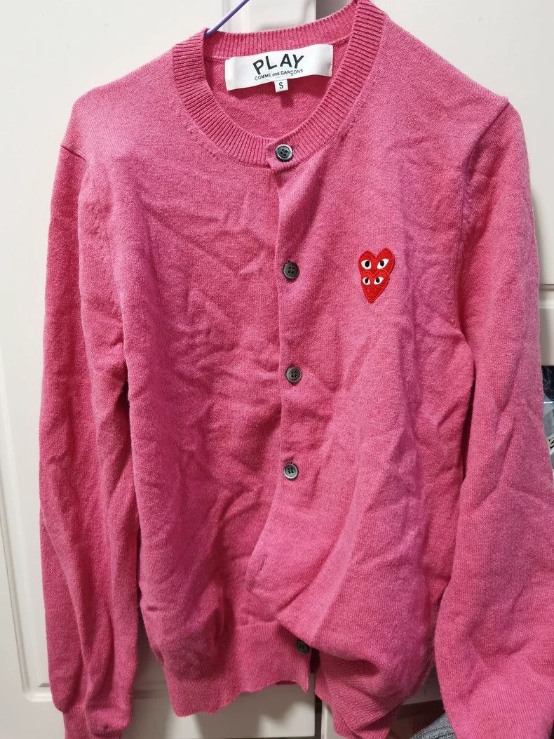 Comme des Garcons Comme Des Garcons Rose Cardigan Size S / US 4 / IT 40 - 1 Thumbnail