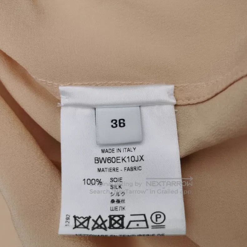 Givenchy Givenchy Beige Silk Shirt Size XS / US 0-2 / IT 36-38 - 4 Thumbnail