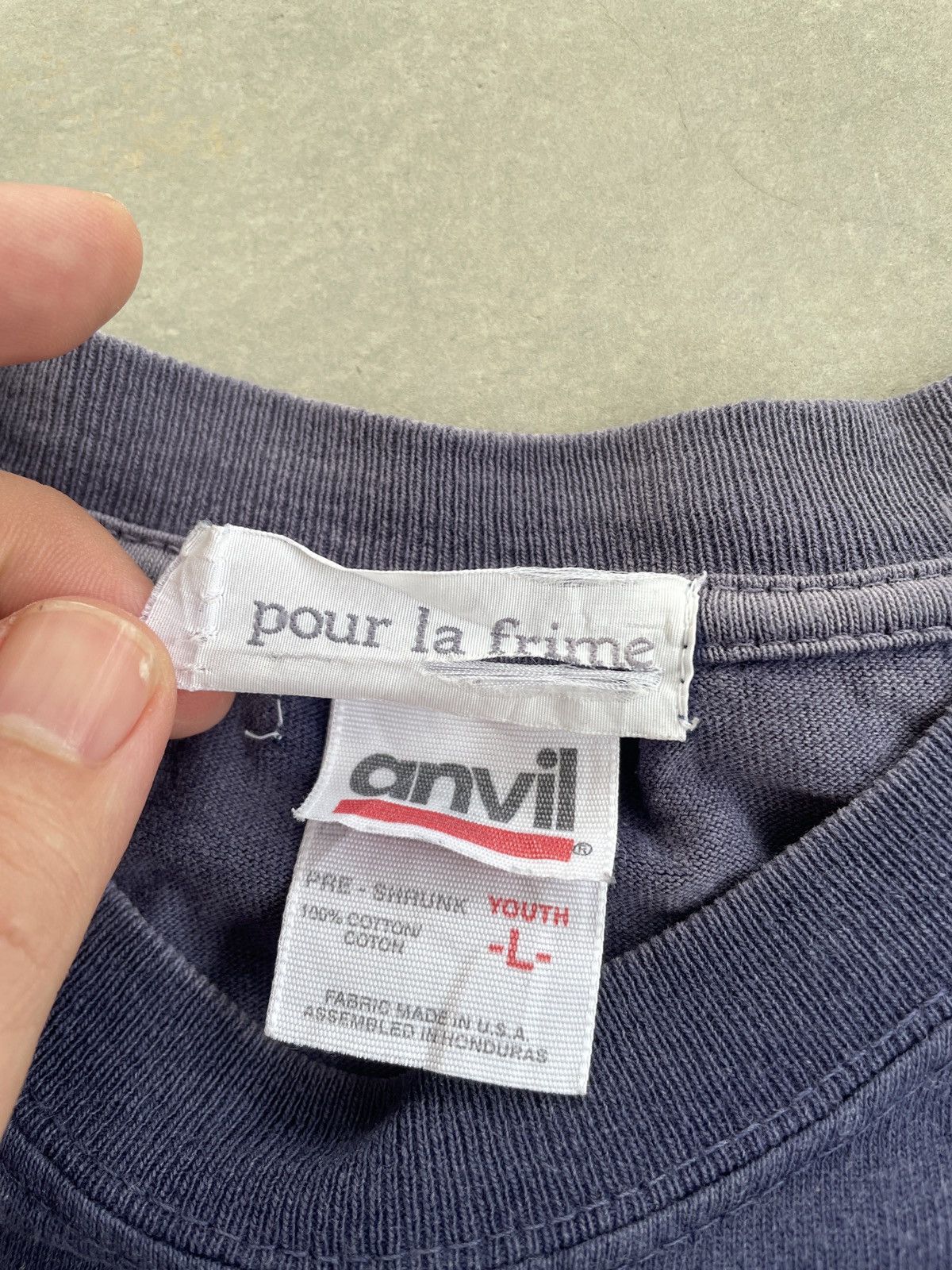 Japanese Brand × Vintage VINTAGE POUR LA FRIME SAKES ALIVE TEE Size US L / EU 52-54 / 3 - 6 Thumbnail