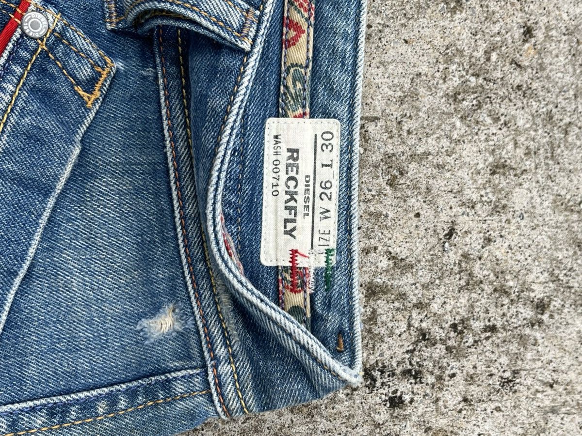 Diesel Diesel Industry Reckfly Denim Jeans Rare Pocket Size 29" - 9 Thumbnail