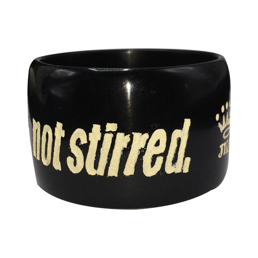 Designer Jessica Kagan Cushman Black Resin Bangle Vodka Martini Size ONE SIZE - 4 Thumbnail