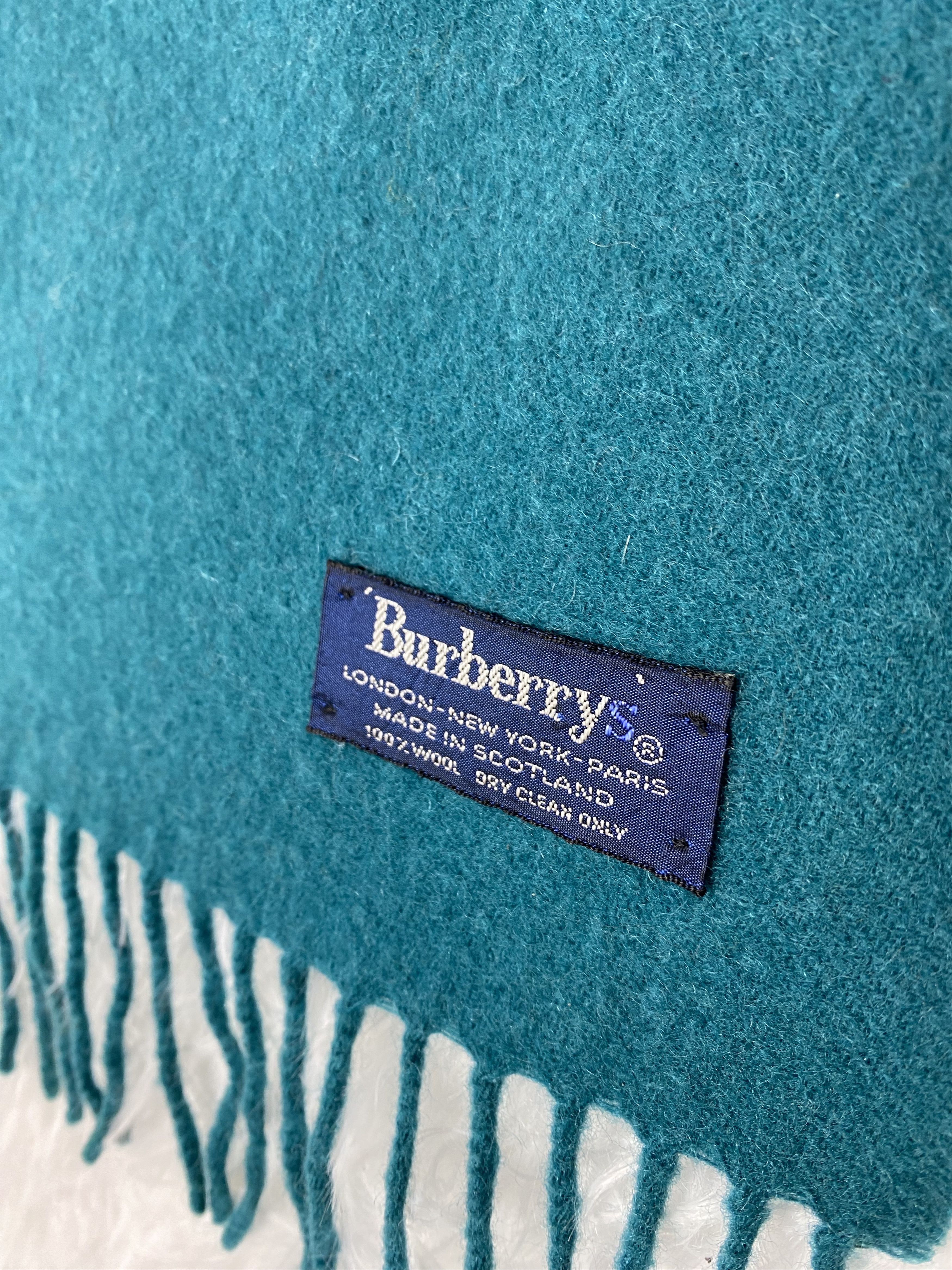 Burberry Vintage Burberry Scarf / Muffler Neckwear PM0049 Size ONE SIZE - 2 Thumbnail