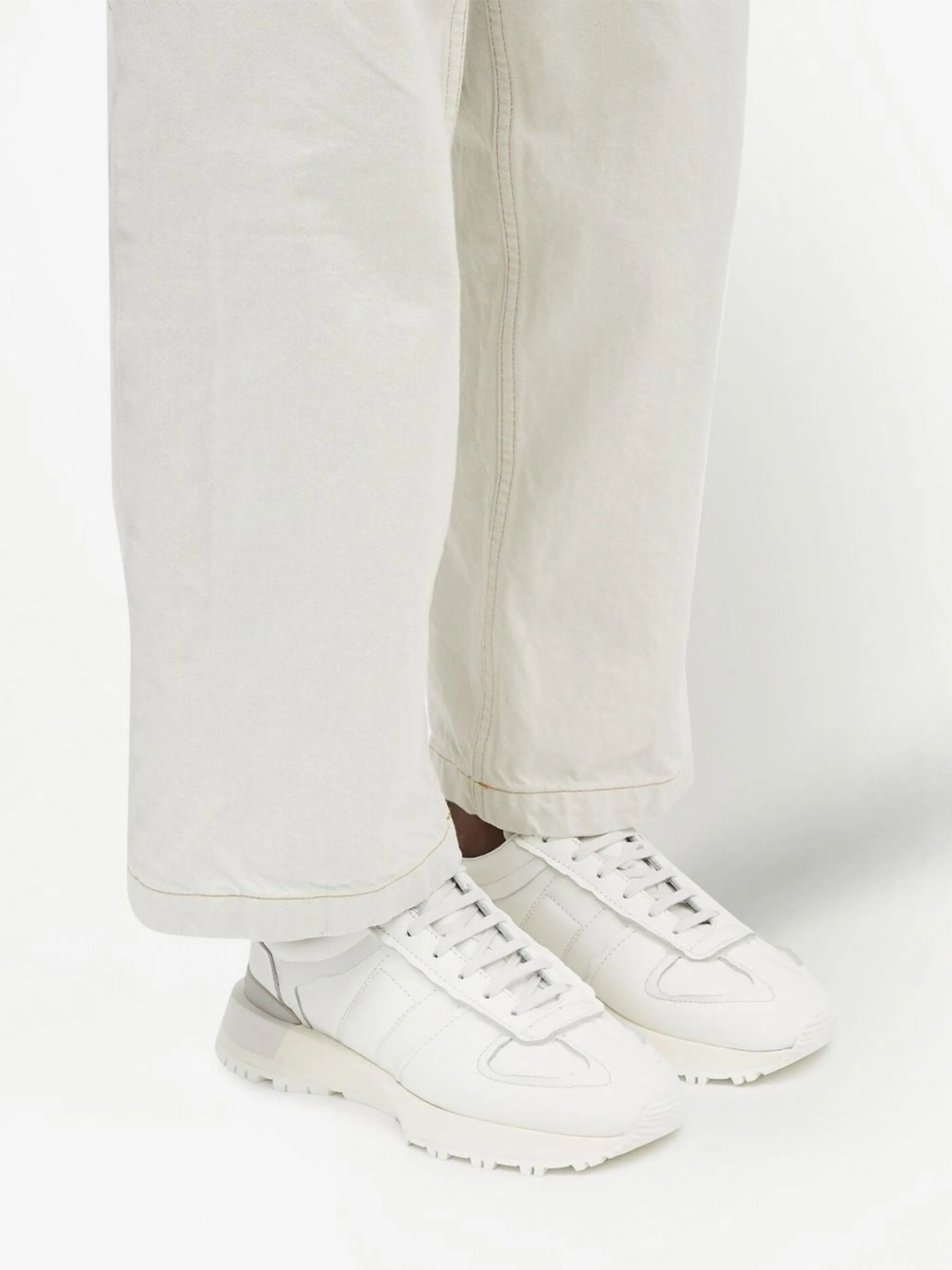 Maison Margiela oc11z1025 Low-Top Sneakers in White Size US 6 / EU 39 - 4 Thumbnail