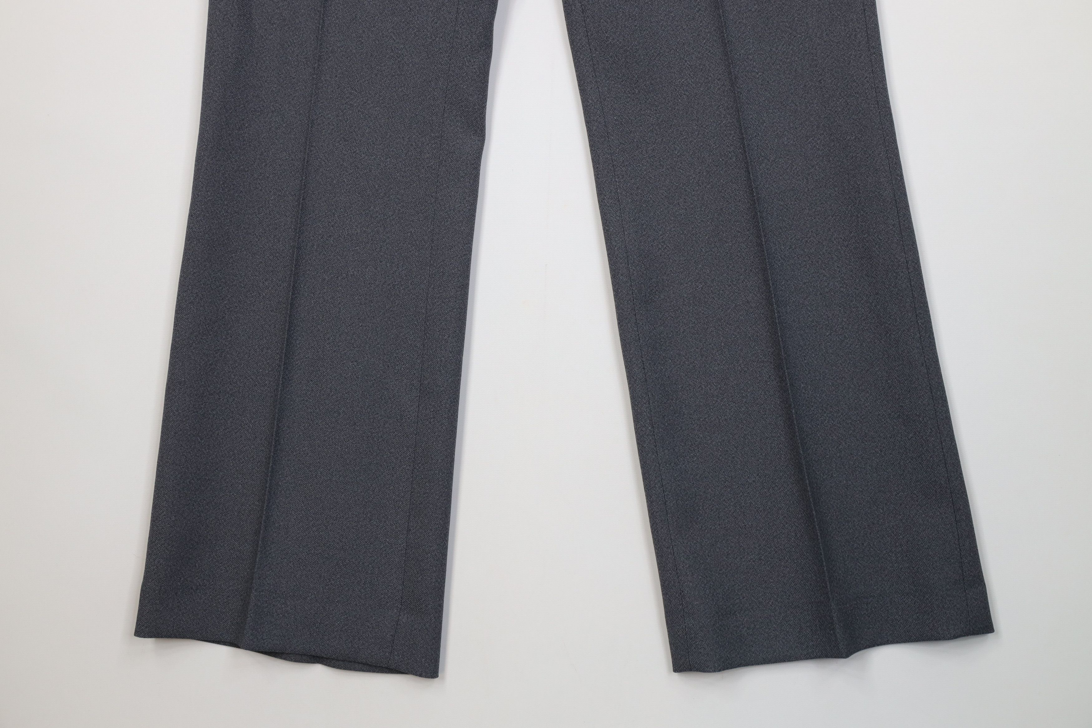 Vintage Vintage 70s Streetwear Wide Leg Chino Pants Heather Gray USA Size US 30 / EU 46 - 4 Thumbnail