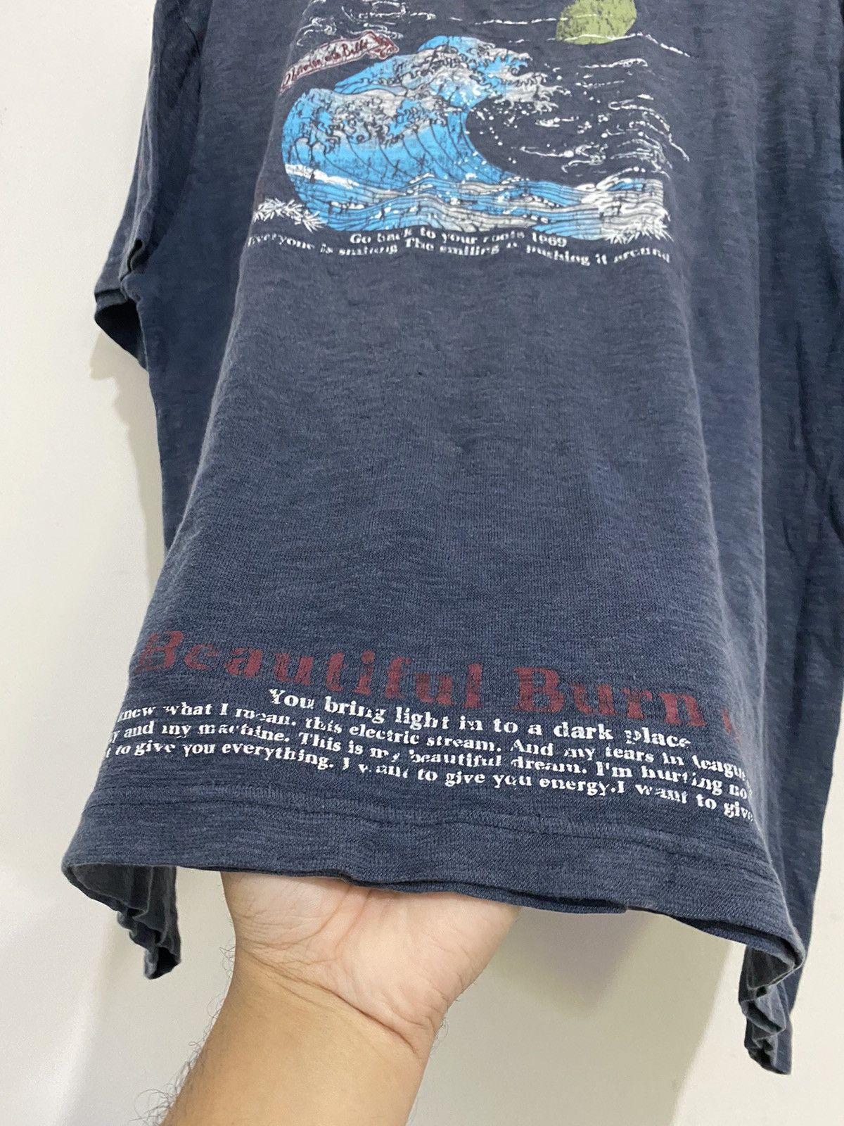 Hysteric Glamour 💸BINDINGOFFER💸Japanese culture beautiful burnout shirt Size US M / EU 48-50 / 2 - 3 Thumbnail