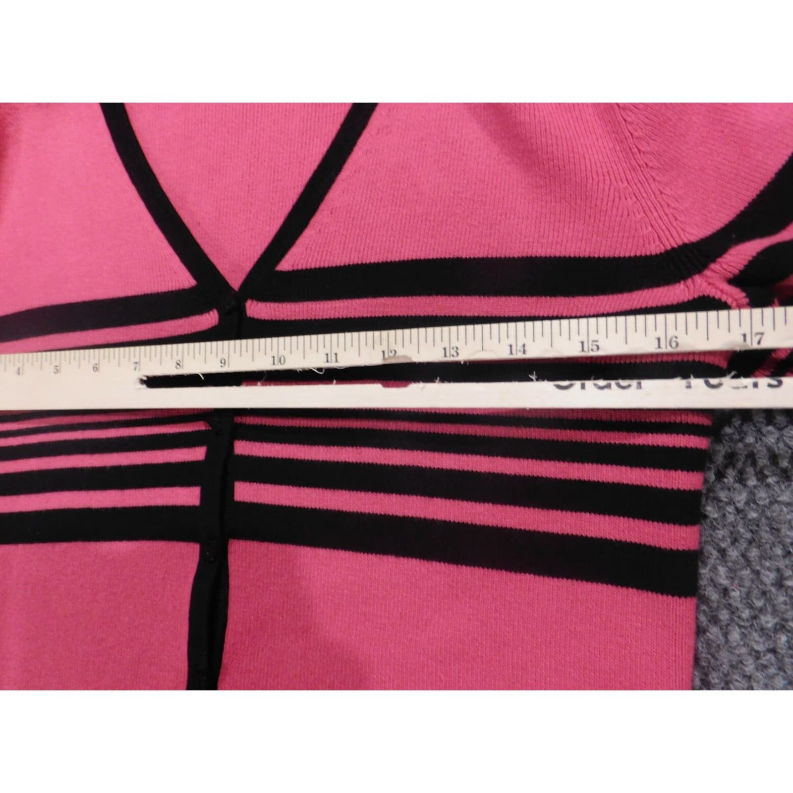 Pinko Gear Womens Sweater Small pink cardigan stretch knitwear Size L / US 10 / IT 46 - 5 Thumbnail