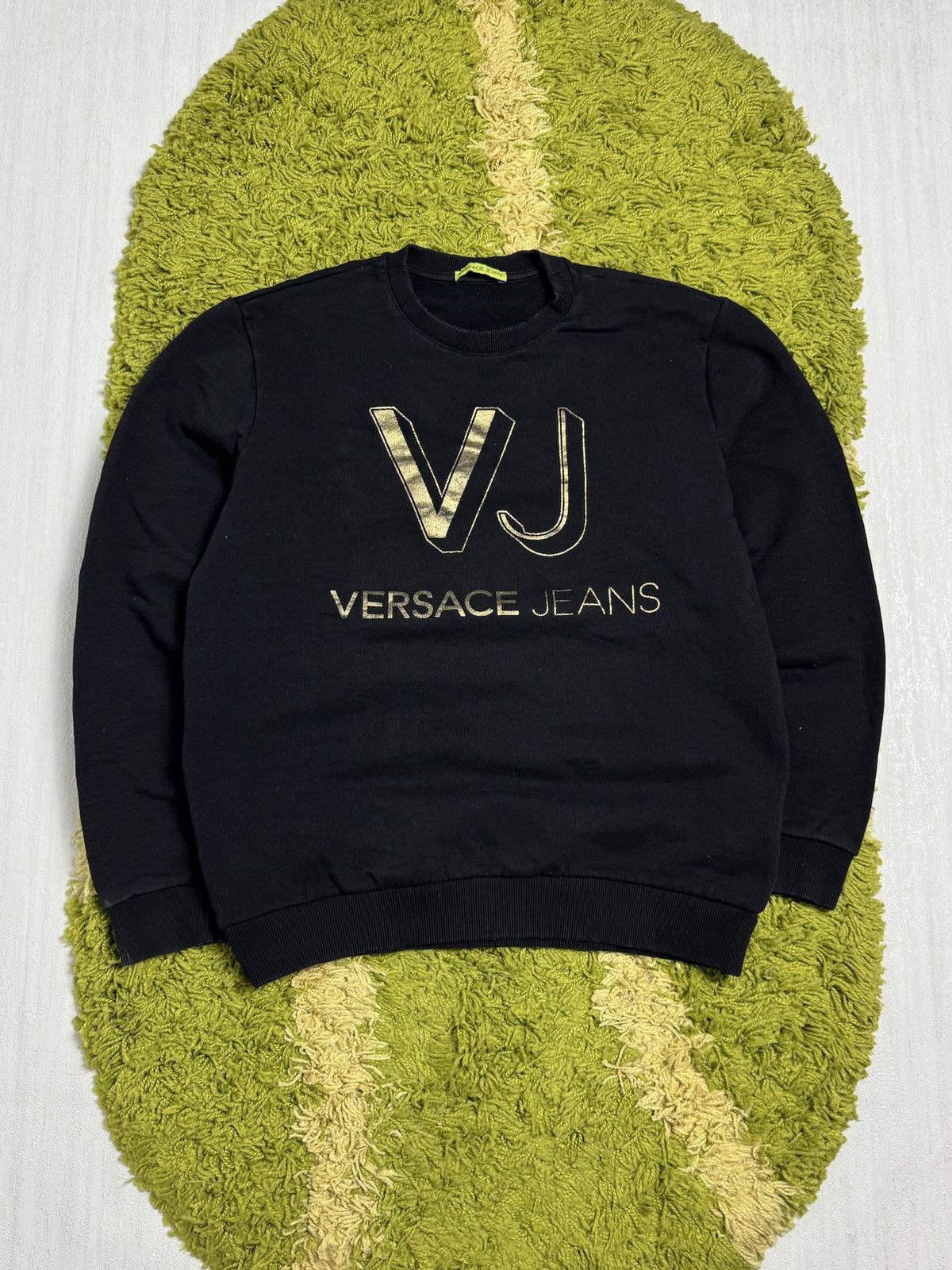 Versace Jeans Couture Sweatshirt Big Logo Red Mens
