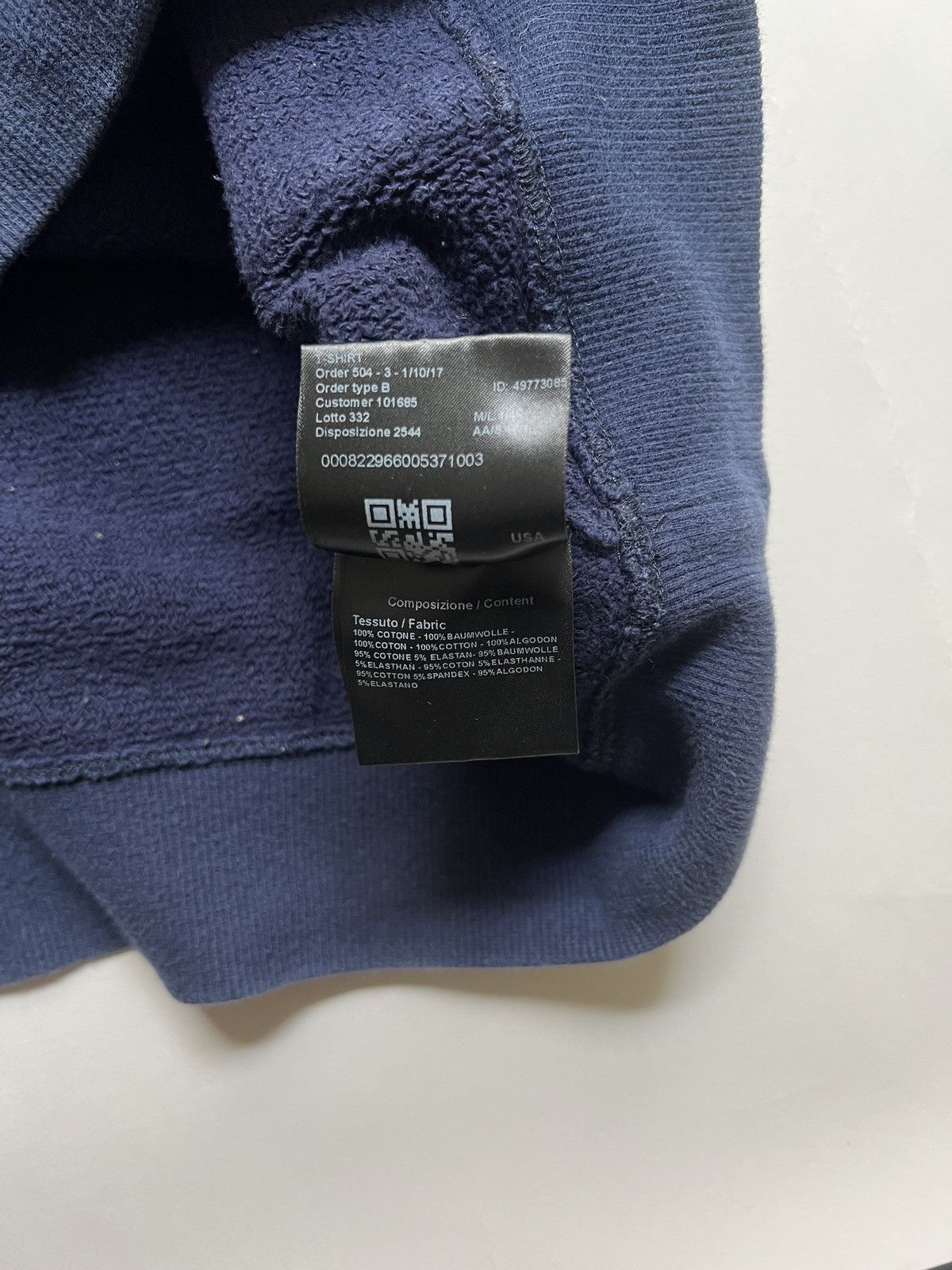 Calvin Klein 205W39NYC Calvin Klein 205W39NYC by Raf Simons Navy Hoodie Size US S / EU 44-46 / 1 - 7 Thumbnail