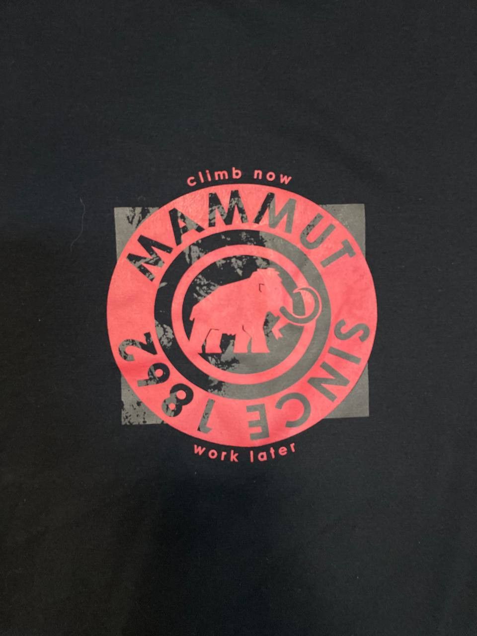 Mammut Mammut Tshirt big logo Size XXL Size US XXL / EU 58 / 5 - 6 Thumbnail