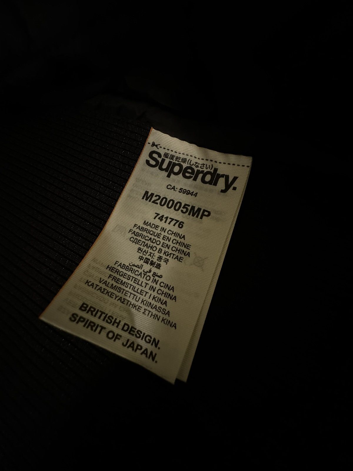 Superdry Superdry Quilted Sweatshirt Mountain Raglan Zip Hood Black Size US M / EU 48-50 / 2 - 8 Thumbnail